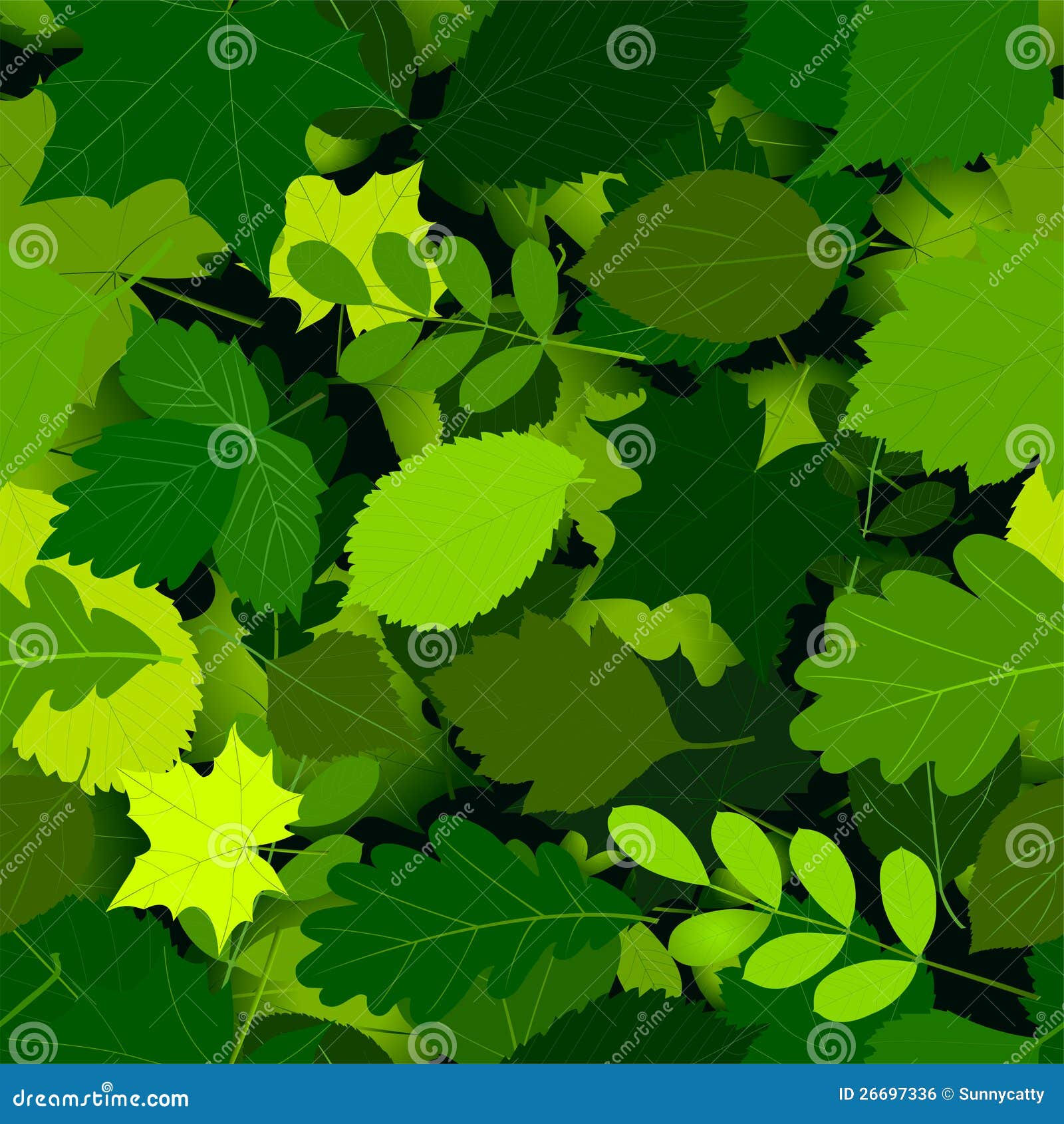 Wallpaper #am19apcBycdYOYFTxHE667 Seamless Green Leaves Pattern Stock Vector Illustration of Ecology