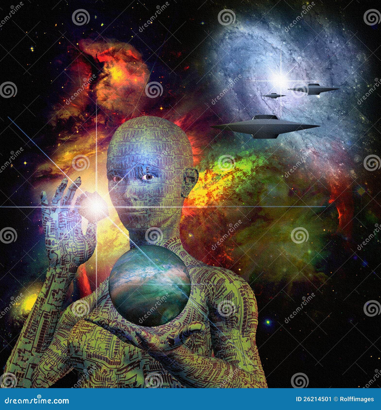 Wallpaper #XGfX_5IBSpphPi3-IaSA128 Sci Fi Scene and Android Stock Illustration Illustration of Cybernetic