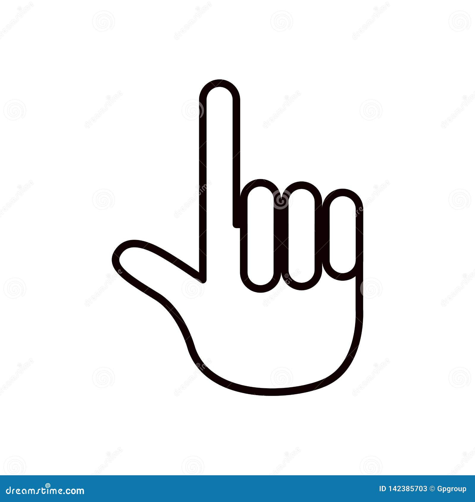 Wallpaper #AGcI75IBSpphPi3-VmDL269 Middle Finger Silhouette Sketch