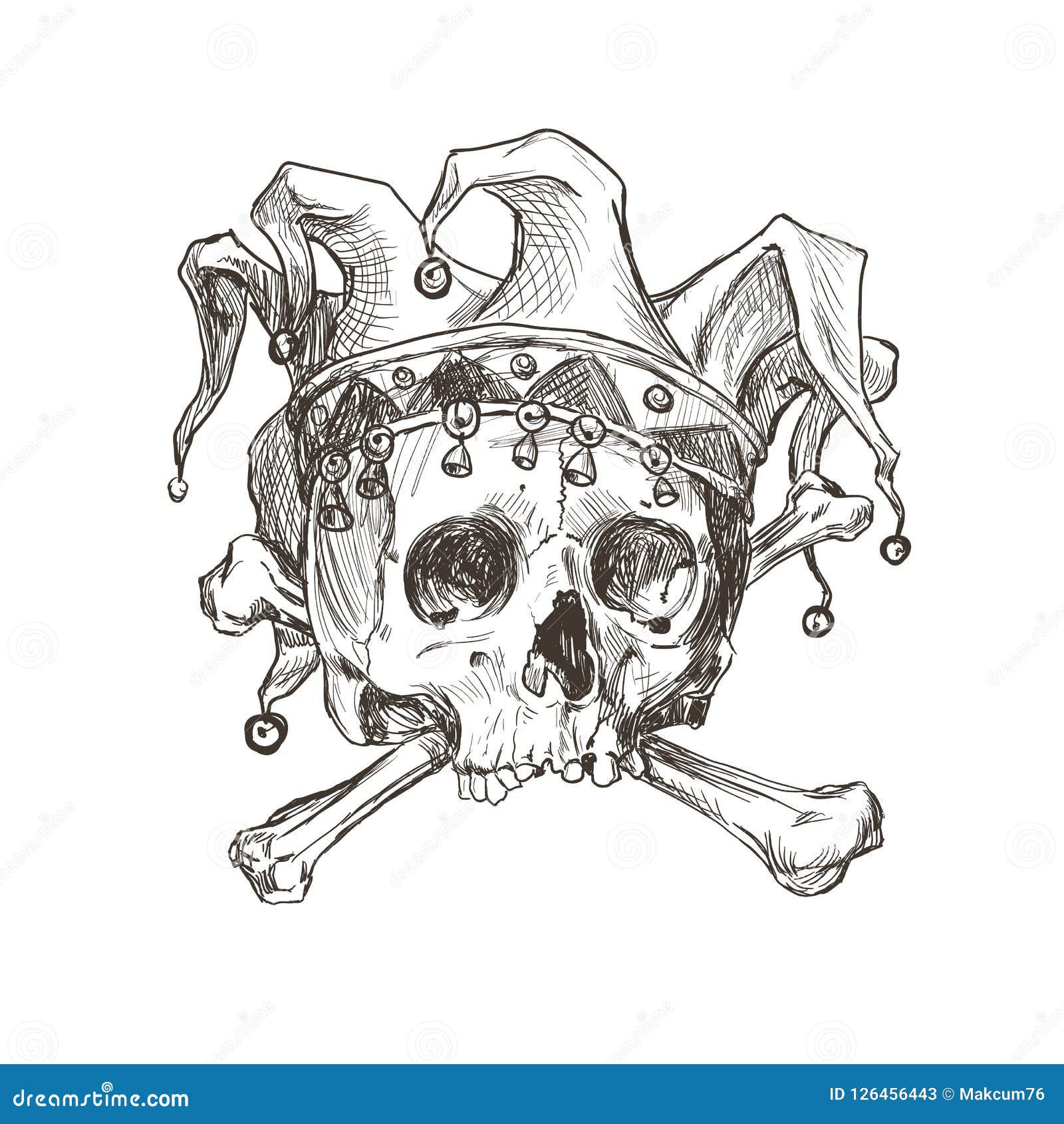 Wallpaper #dwO7YpMBpyOg8YnEENNL85 Joker Skull Vector Graphics Image Cartoondealercom 139714308