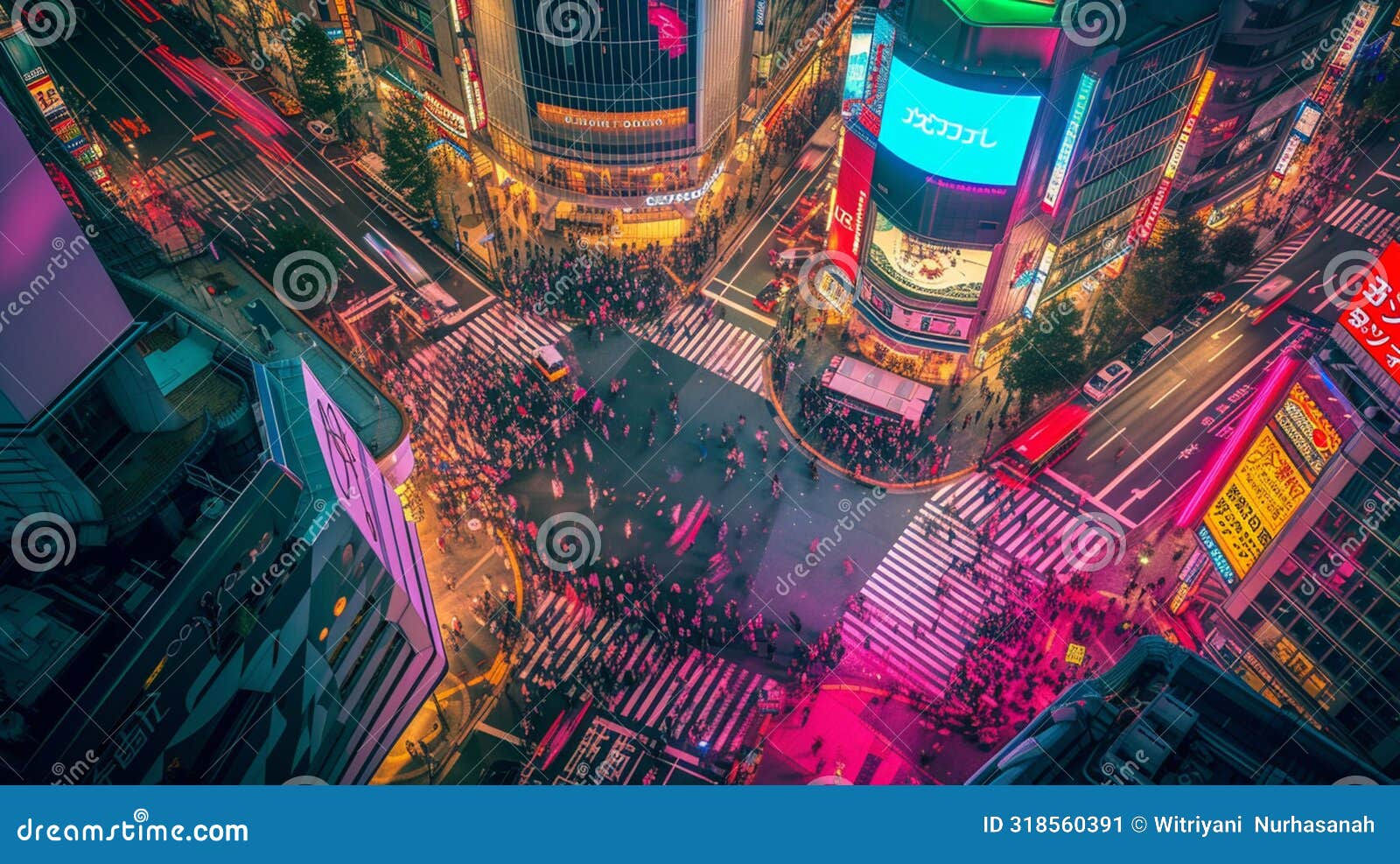 Wallpaper #9m21aZcBycdYOYFTUHDr37 Shibuya Tokyo with Neon Lights Crowds and Modern Japanese Urban Life