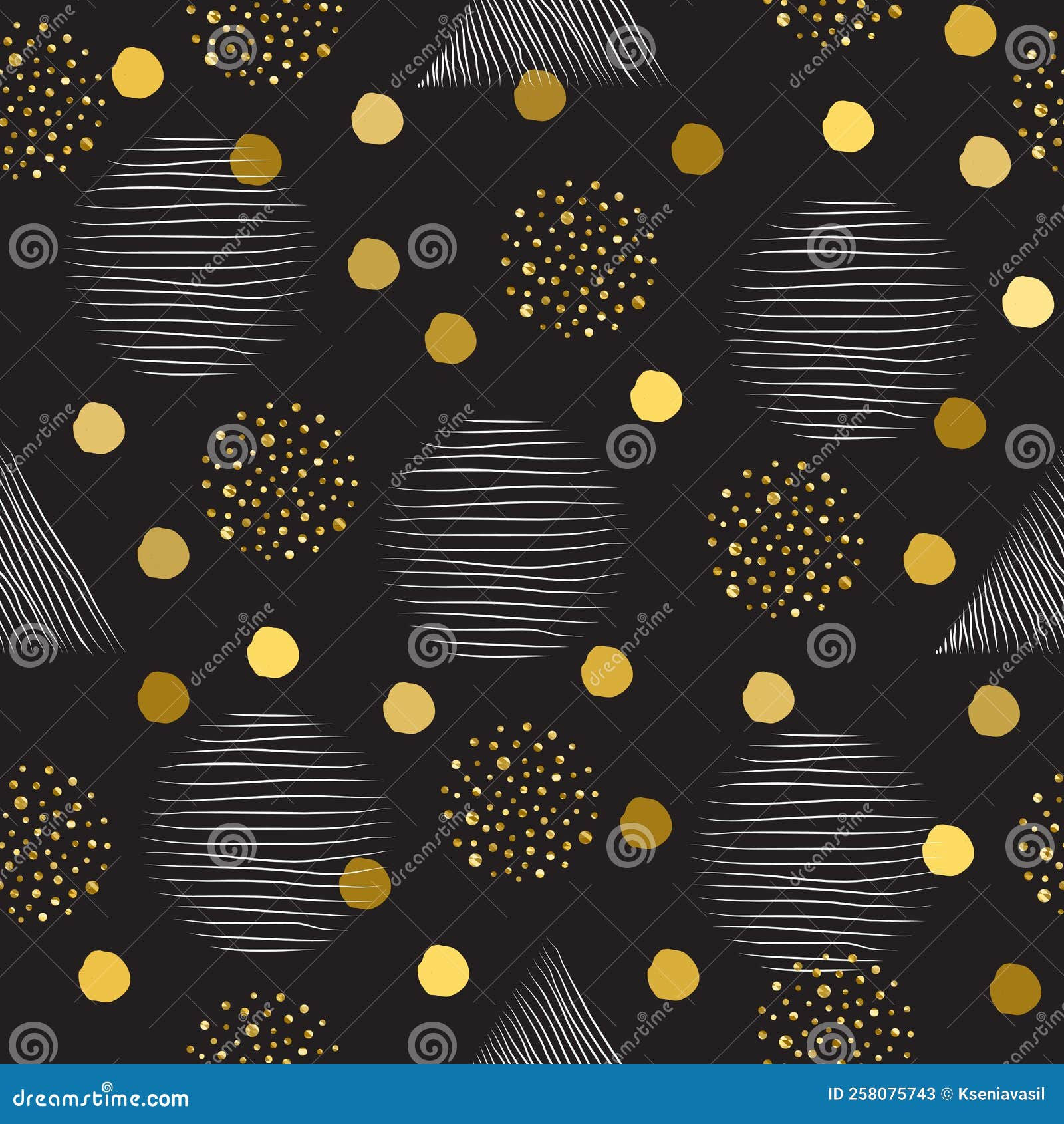 Wallpaper #_bix25IBJvJKYCmEN_fQ318 Seamless Pattern of Circles and Triangles Stock Vector Illustration