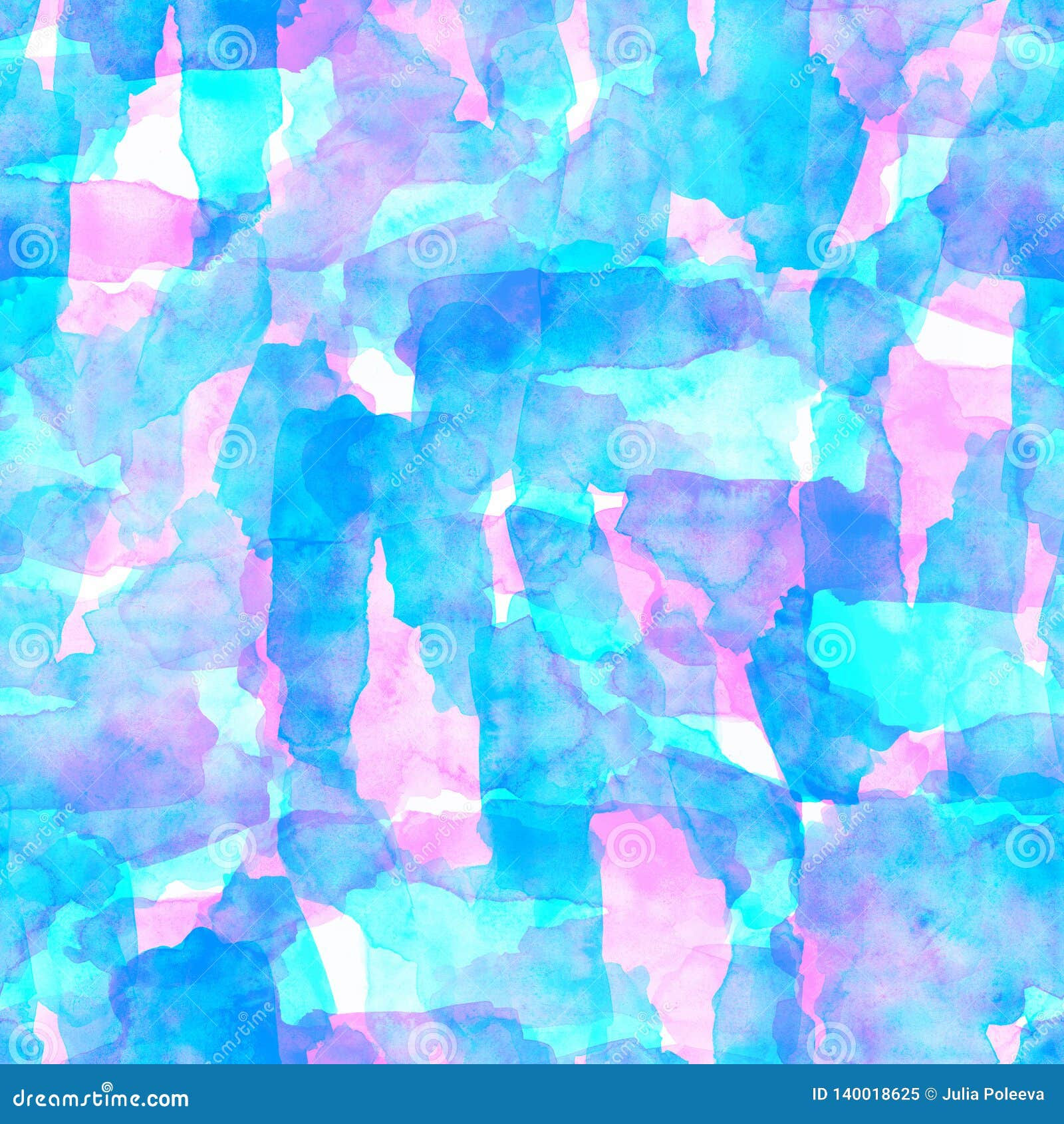 Wallpaper #lmce9pIBSpphPi3-WILG147 Seamless Pattern of Pink Blue and Purple Watercolor Blots for