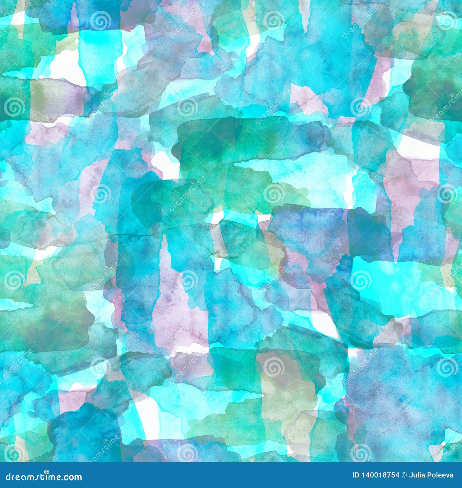 Wallpaper #lmce9pIBSpphPi3-WILG152 Seamless Pattern of Pink Blue and Purple Watercolor Blots for