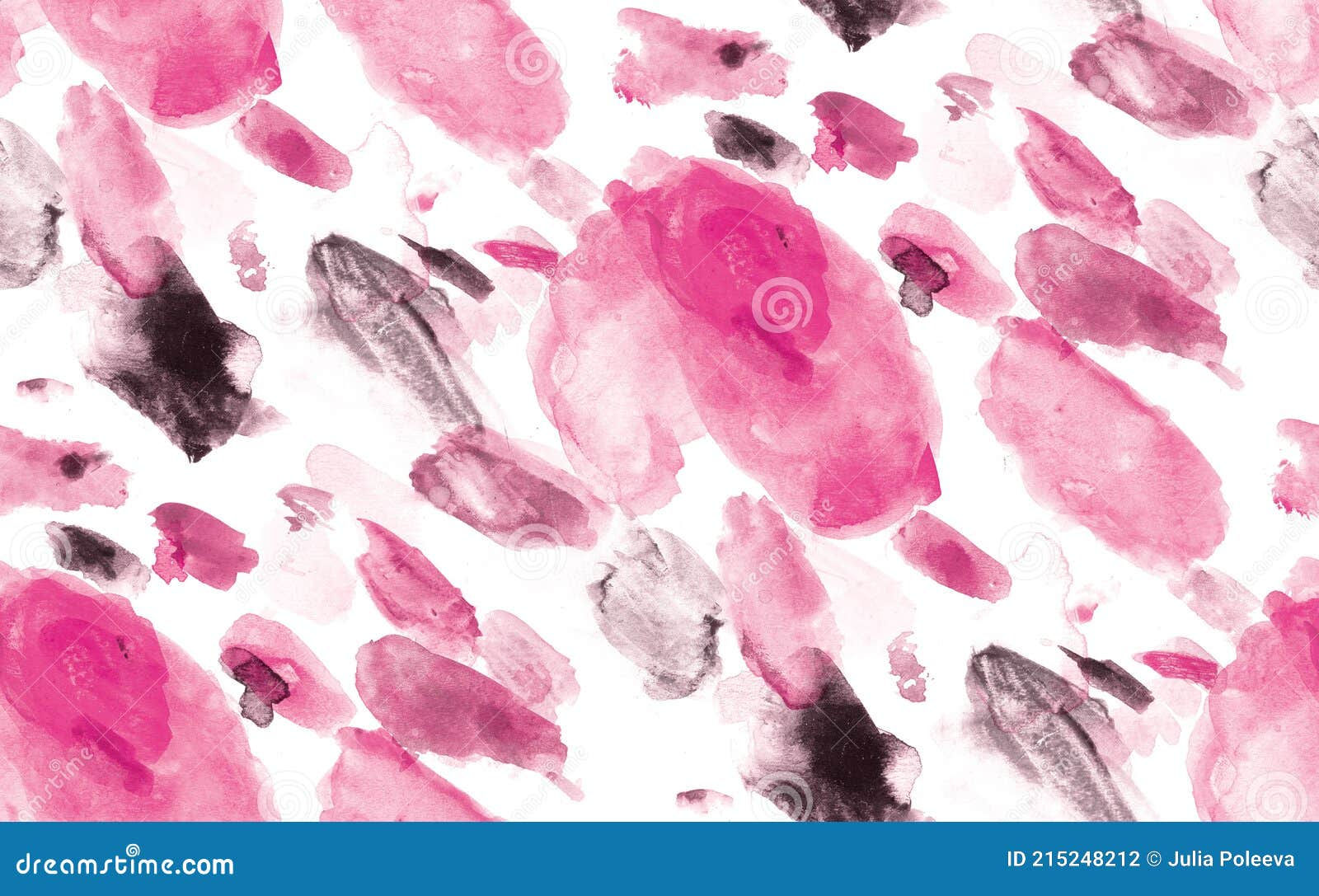Wallpaper #lmce9pIBSpphPi3-WILG114 Seamless Pattern of Pink Blue and Purple Watercolor Blots for