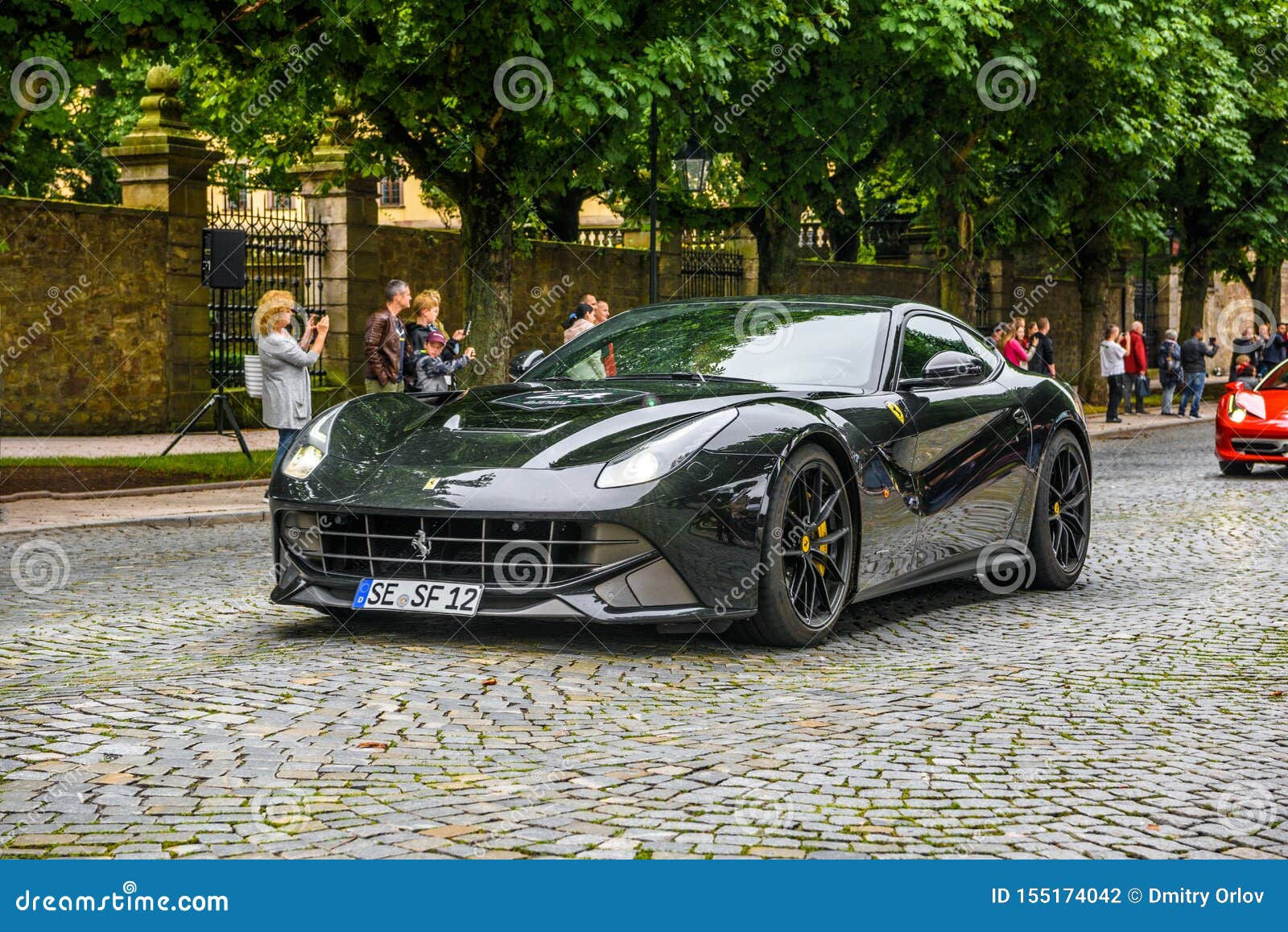 Wallpaper #vGex9JIBSpphPi3-MXsx61 Germany Fulda Jul 2019 Dark Gray Ferrari F12 Berlinetta Coup