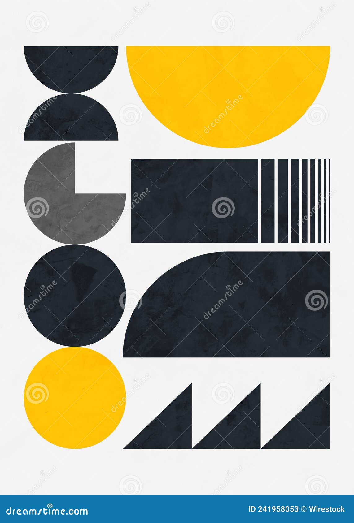 Wallpaper #W2cCDJMBSpphPi3-vtzy235 Abstract Art of Geometric Shapes with Colorful Texture Stock Image