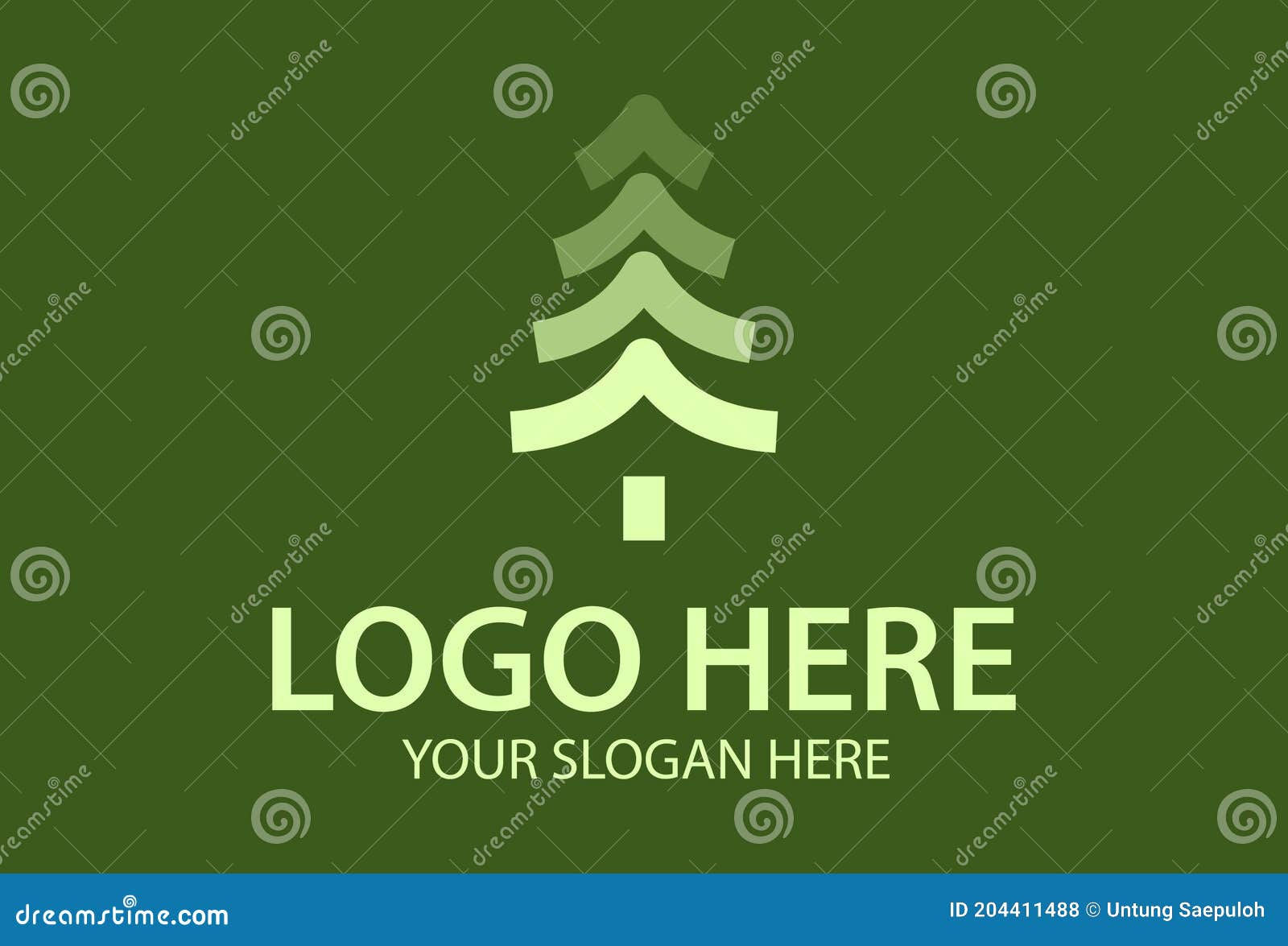 Wallpaper #BGdQC5MBSpphPi3-qtkV295 Green Color Abstract Pine Tree Home Logo Design Stock Vector