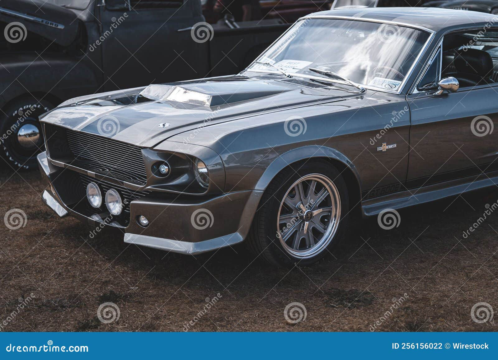 Wallpaper #Y5-oWZMBcUVgGJNoorJM181 Gray Classic American Muscle Car Shelby Gt500 Elenor Editorial