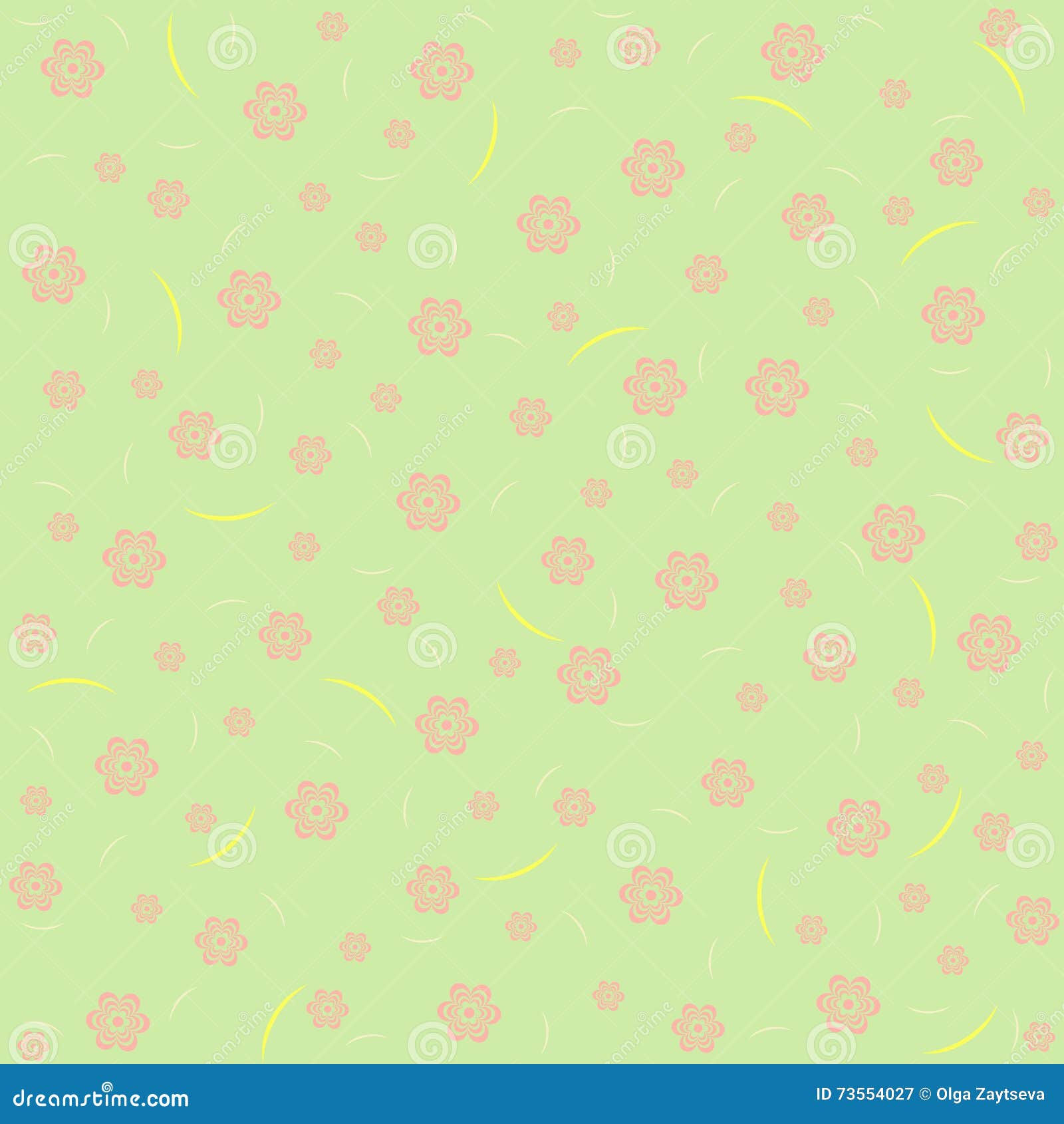 Wallpaper #vzMjM5MBcgDP3FvJIKmd93 Green Flower Pattern Stock Illustration Illustration of Nature 73554027
