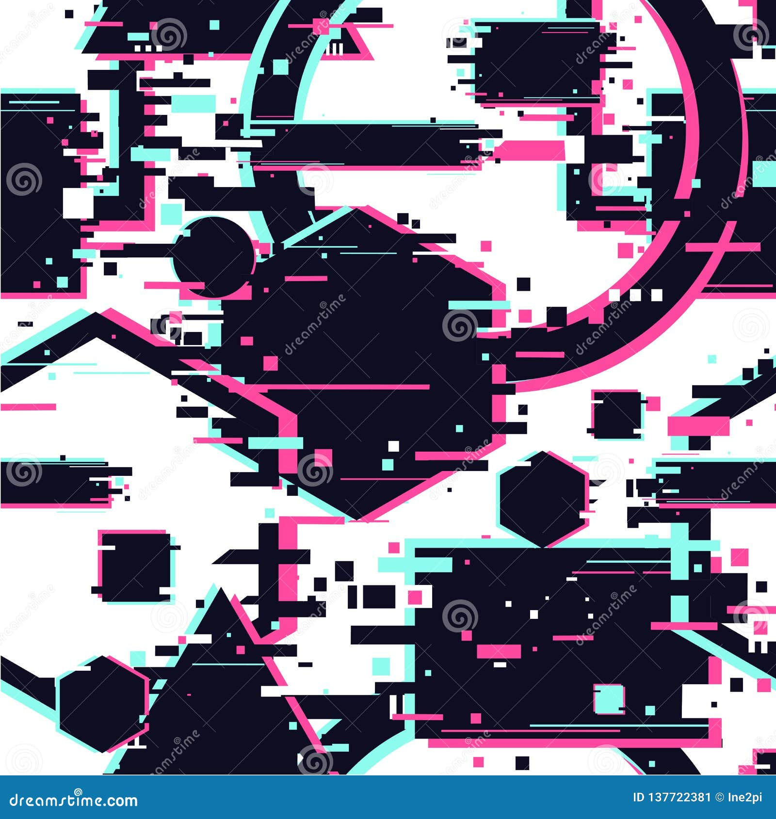 Wallpaper #3mdcE5MBSpphPi3-X_-p24 Glitchy Seamless Pattern Abstract Texture with Glitch Effect Surface