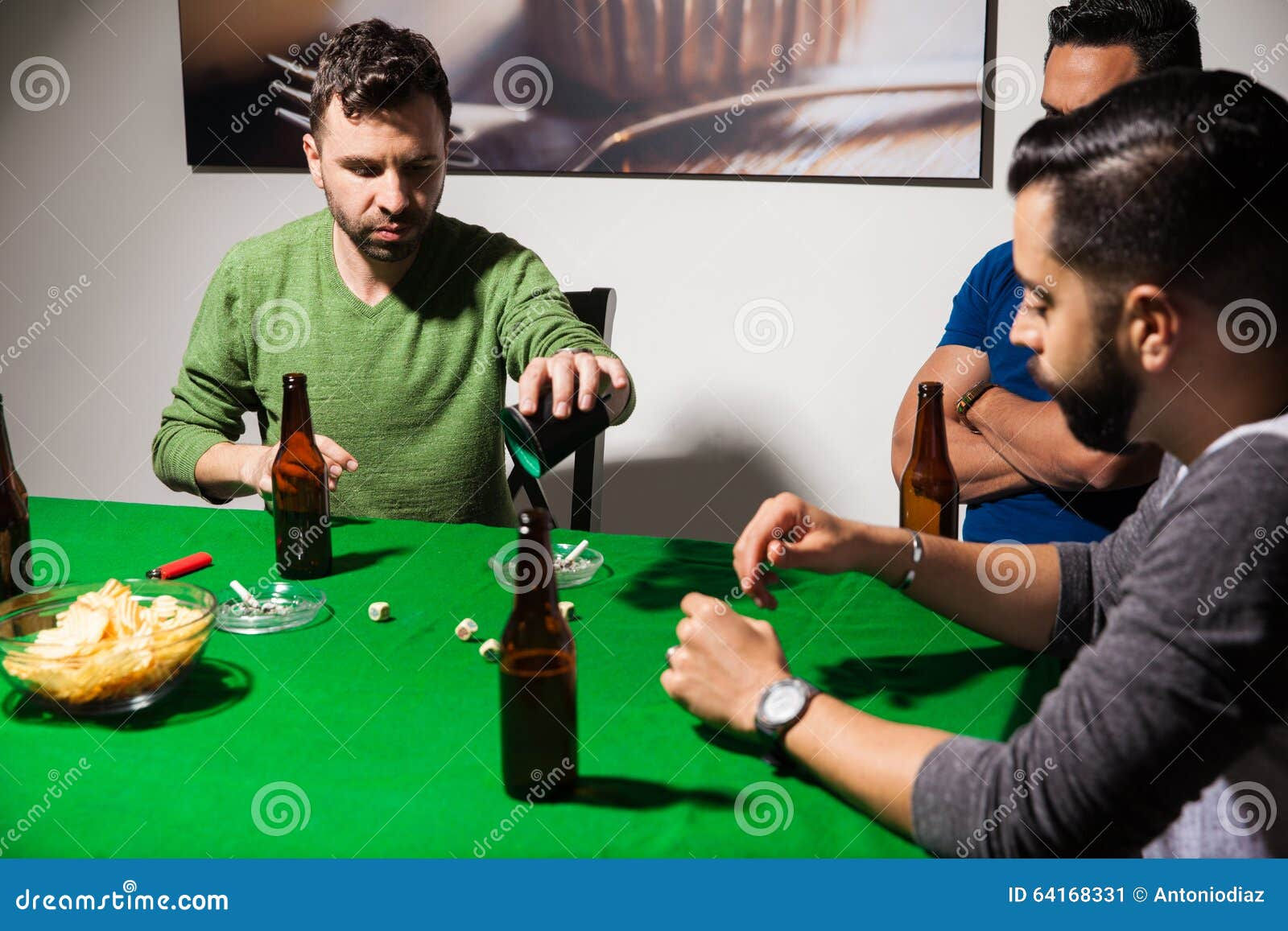 Wallpaper #g2zNKZMBMyCOpUSXDRRd283 Guys Playing Dice on Poker Night Stock Image Image of Attractive
