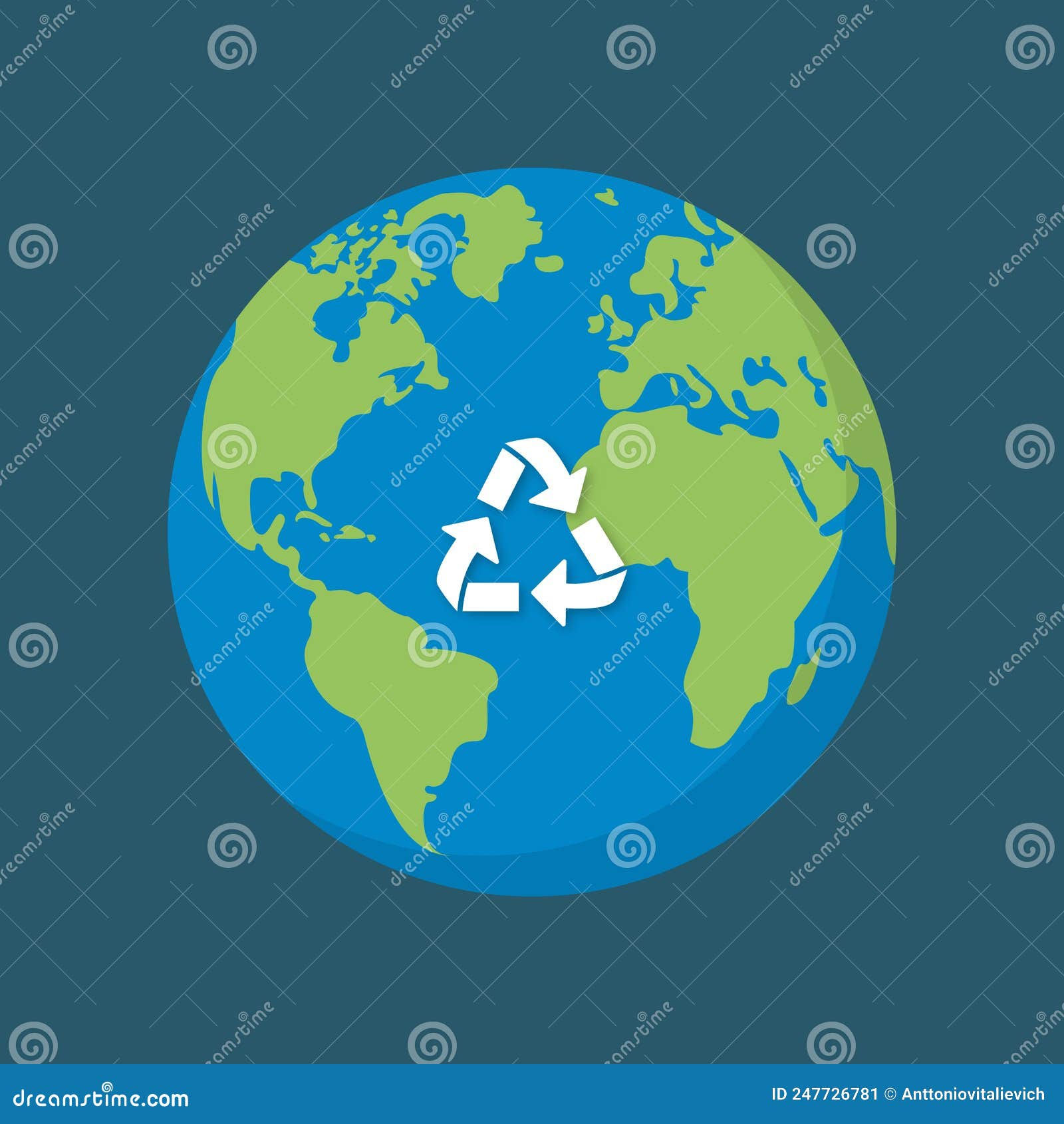 Wallpaper #Bx0jLJMBlOZrFDOkv8p0164 Green World Cartoon Icon Circle Globe with Triangle Arrow Recycle