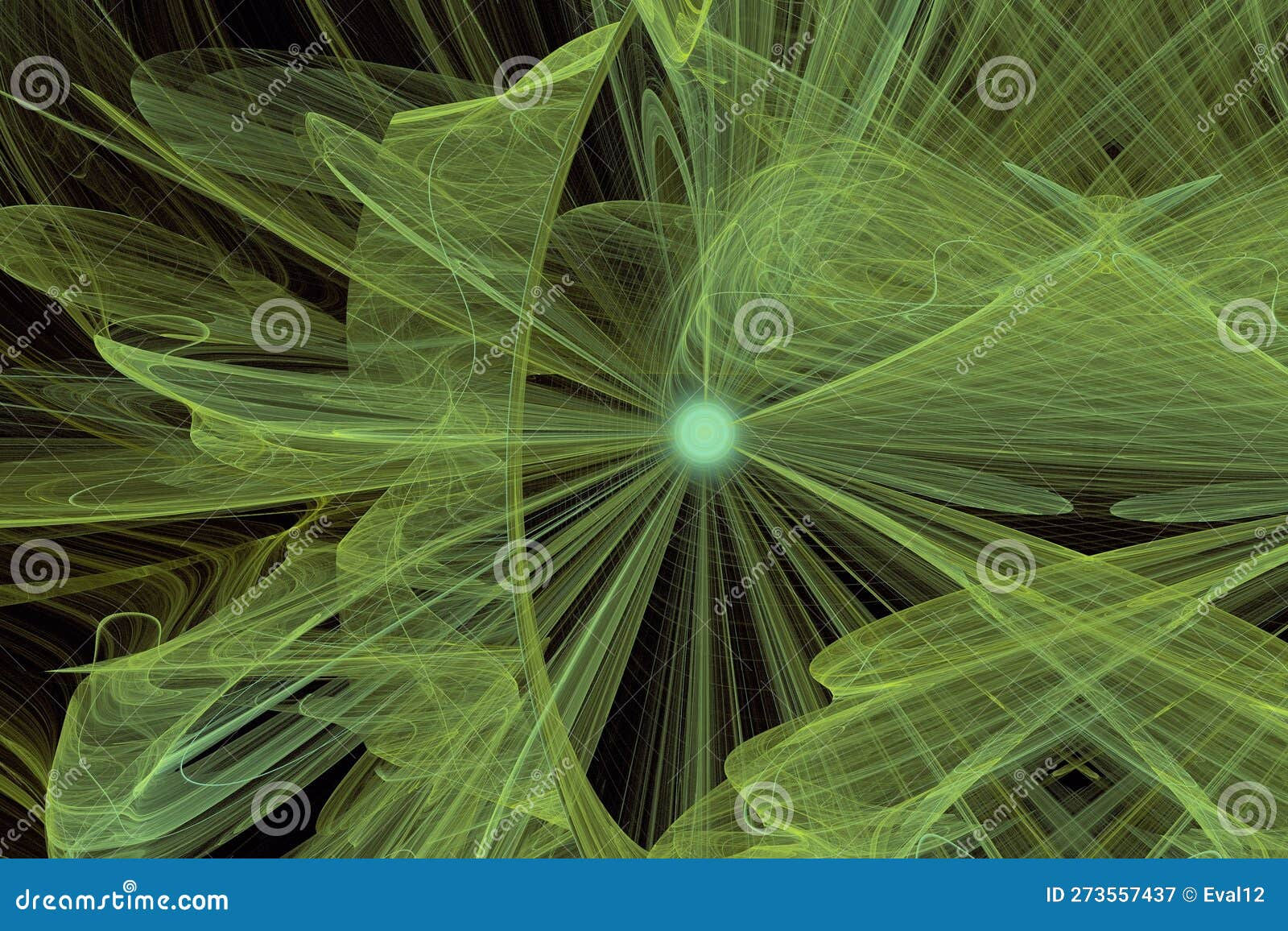 Wallpaper #OWisGZMBSpphPi3-0Bjv475 Green Pattern of Crooked Waves on a Black Background Stock