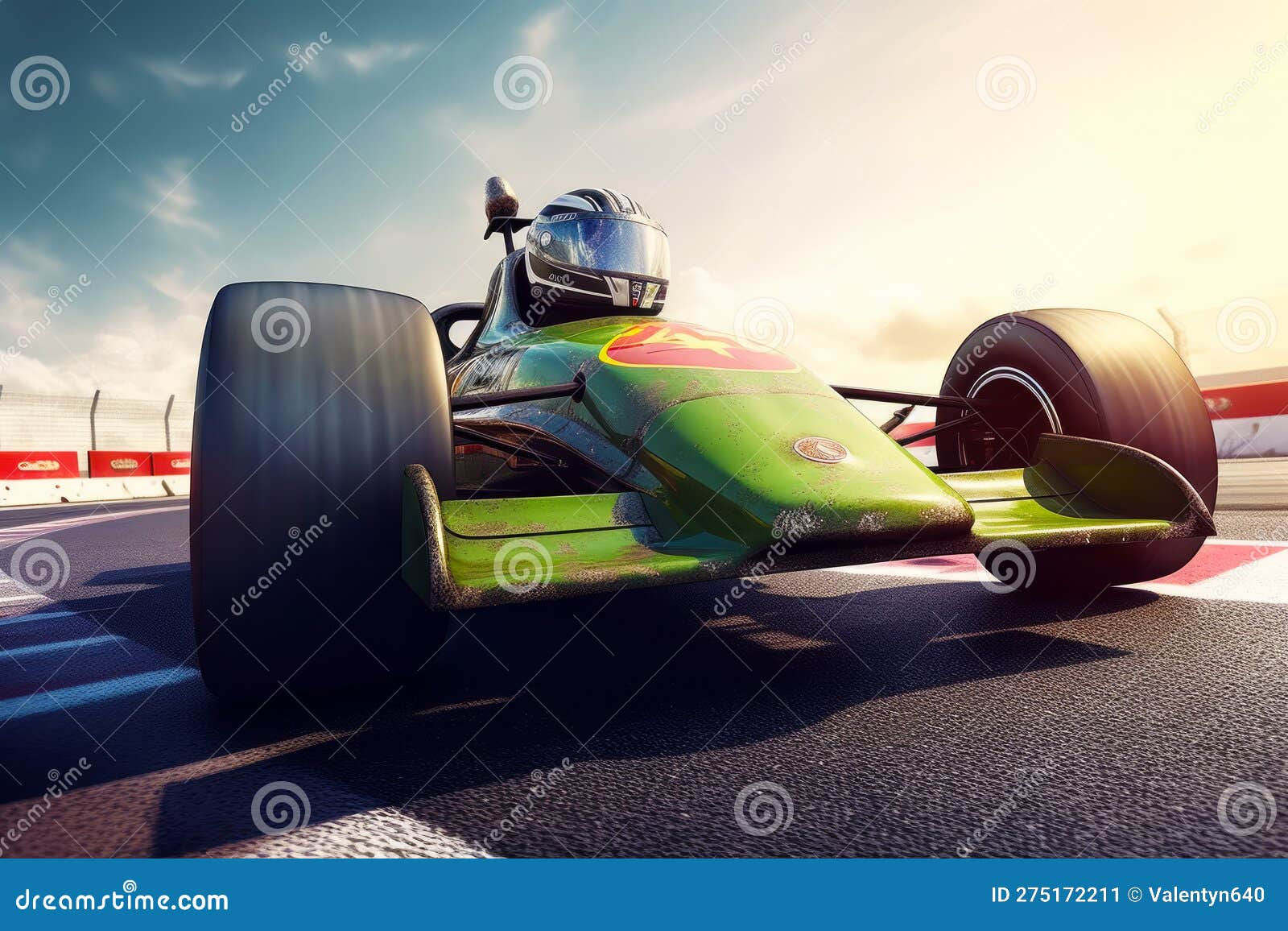 Wallpaper #omepDZMBSpphPi3-A-Z6272 Race Car Driving with High Speed Along Racetrack Vector Set