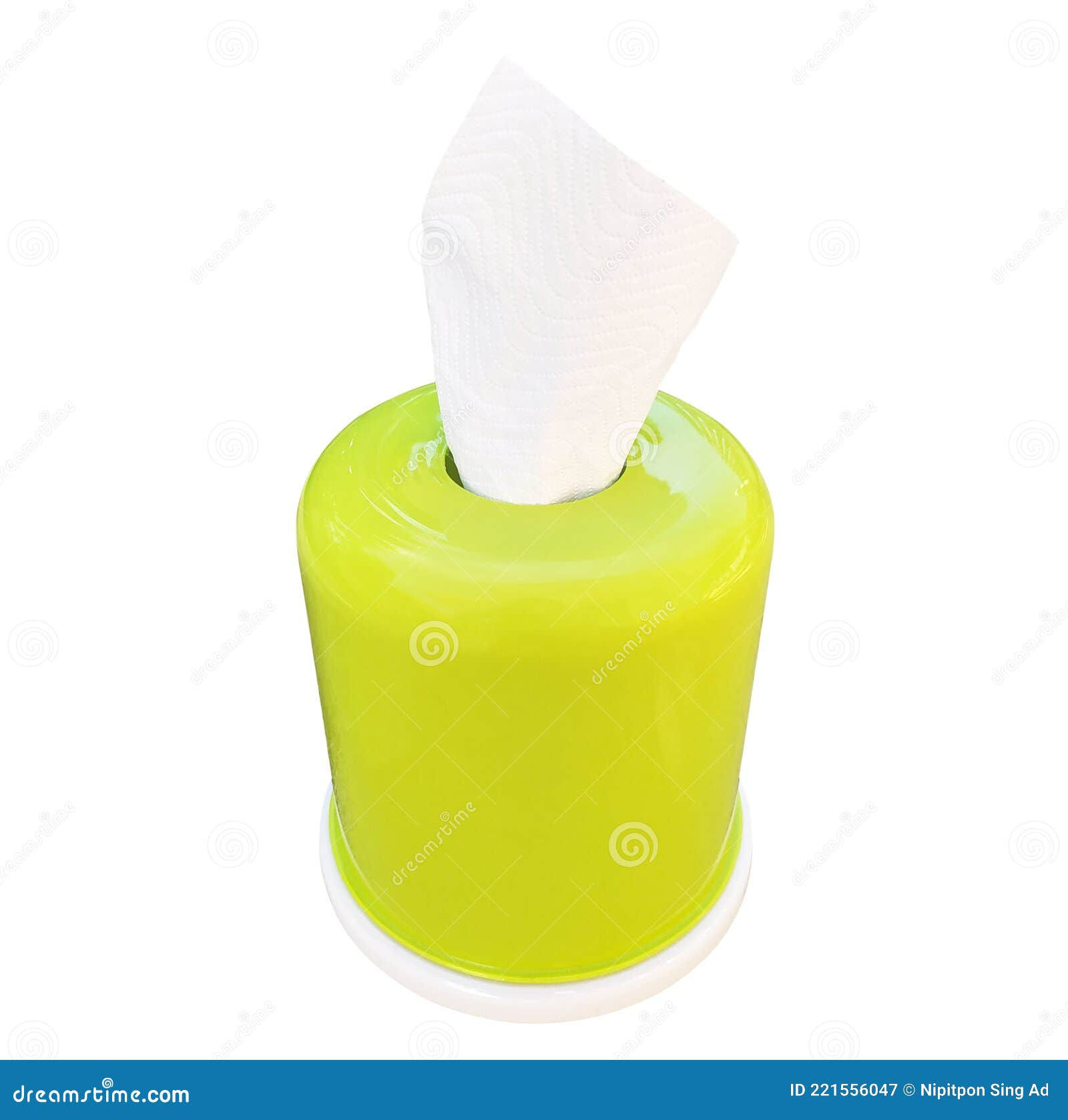 Wallpaper #i2cO9ZIBSpphPi3-vn0v43 Green Tissue Box on a White Background with a Clipping Path Stock Image