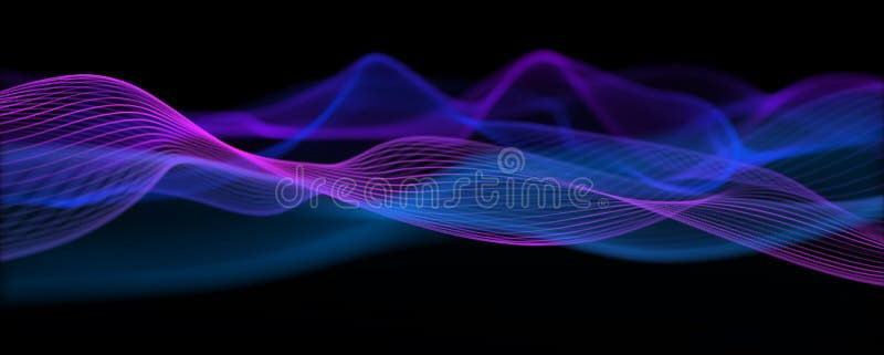 Wallpaper #U7gq25IBJvJKYCmEGfWT261 Abstract Neon Background Neon Waves Futuristic Modern Neon Stock