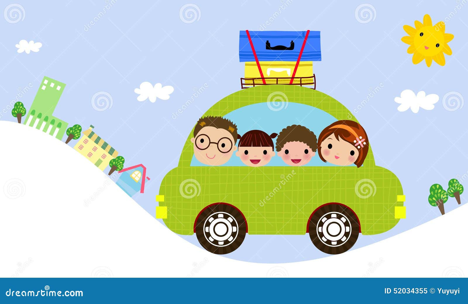 Wallpaper #iX3h8I4Bnwiau_P6cQed25 Family in Car Stock Vector Illustration of White Shopping 52034355
