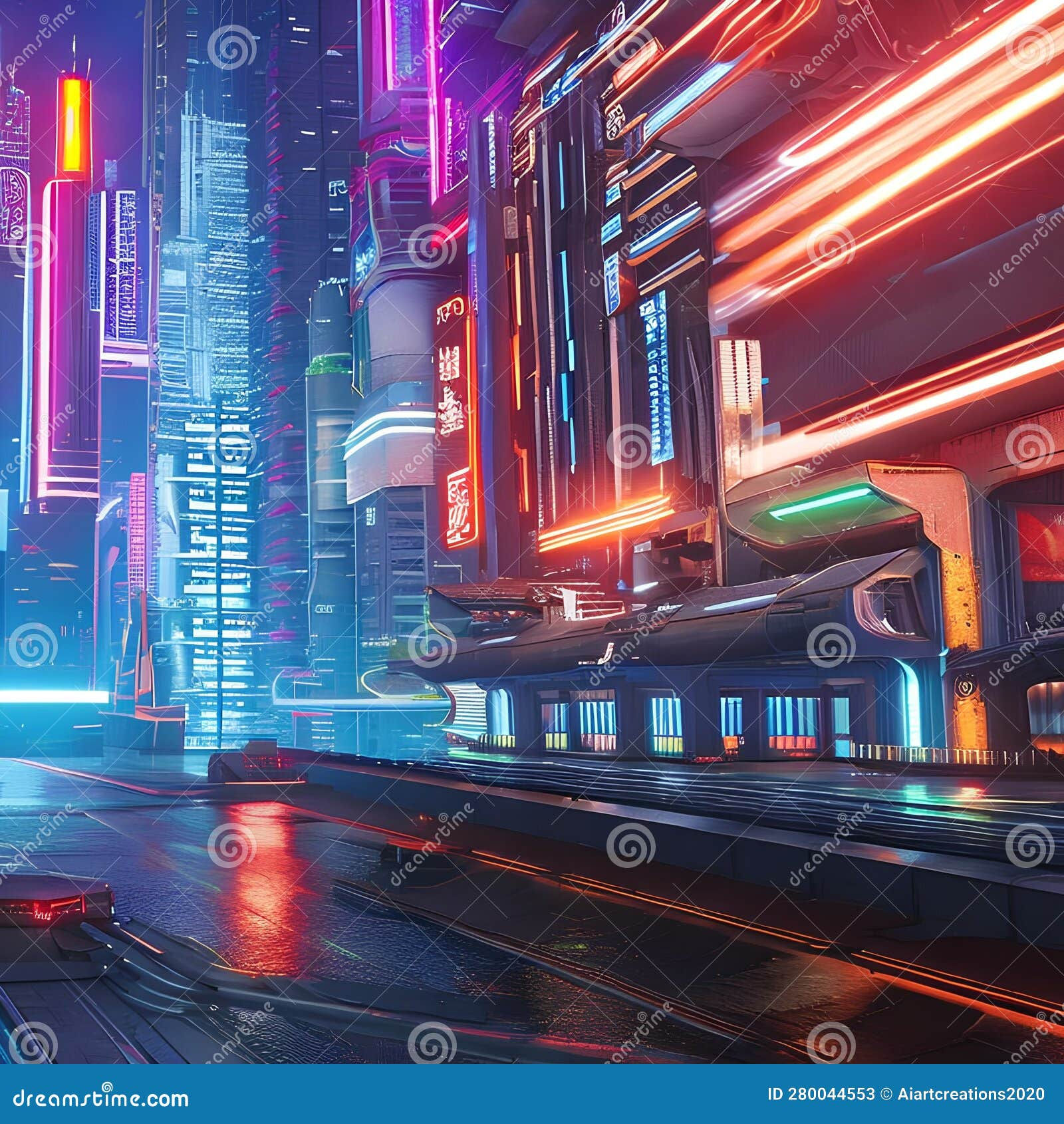 Wallpaper #aWjcHZMBSpphPi3-Yicj91 1683 Futuristic Cyberpunk City a Futuristic and Sci Fi Inspired