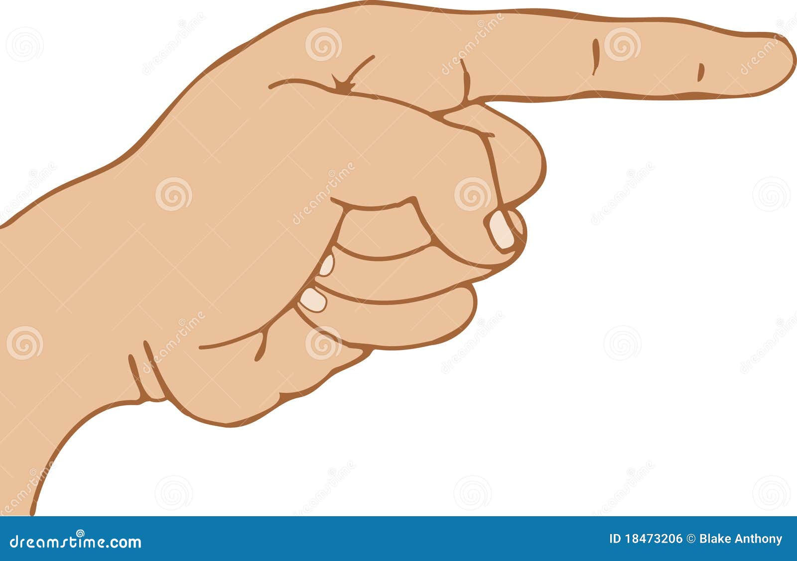 Wallpaper #AGcI75IBSpphPi3-VmDL251 Finger Pointing Sideways Vector Cartoondealercom 198359166