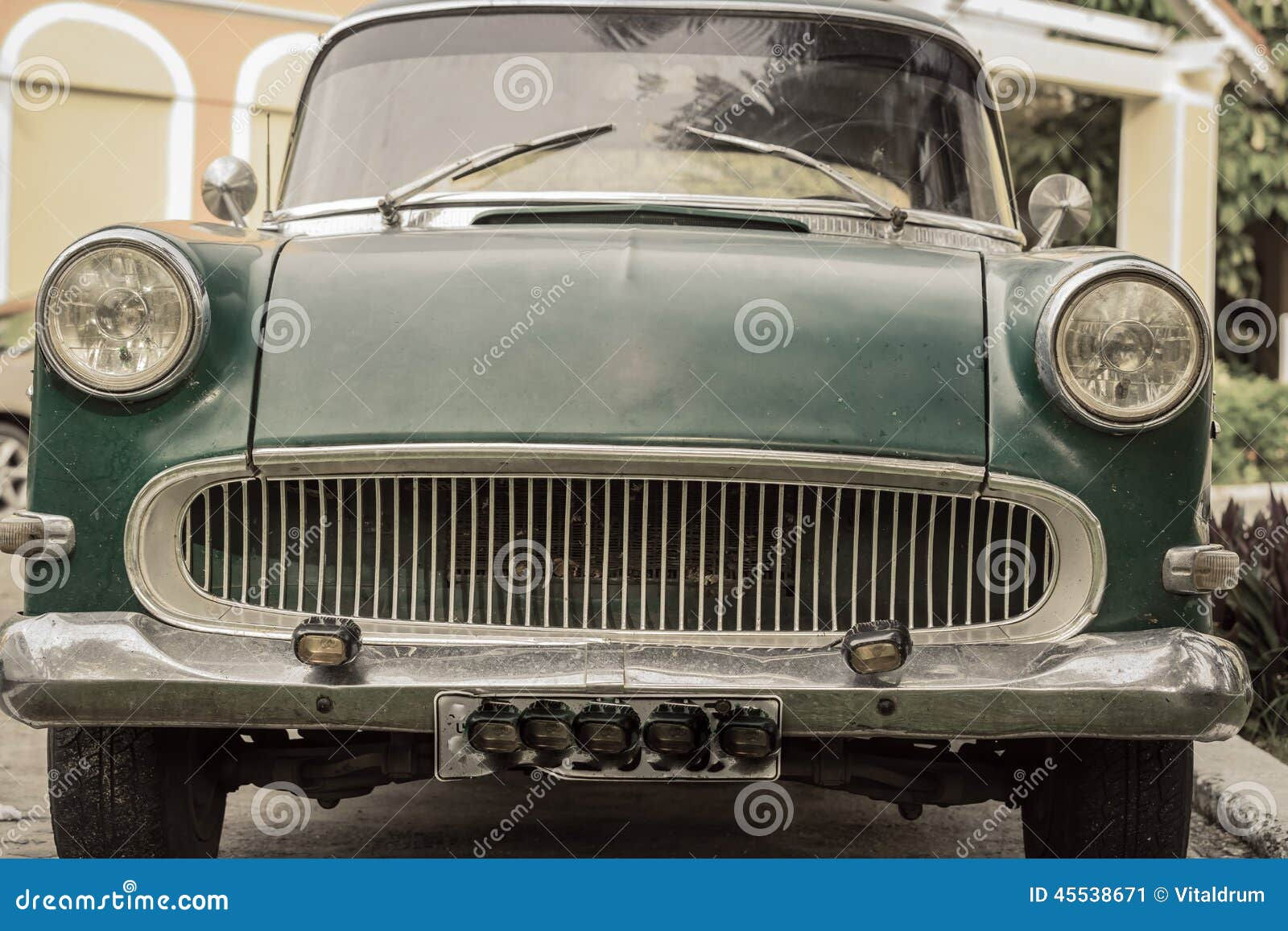 Wallpaper #SCzLSZMB0E1QgA7wqPTc34 Front View of an Old Vintage Retro Classic Car Stock Image Image of