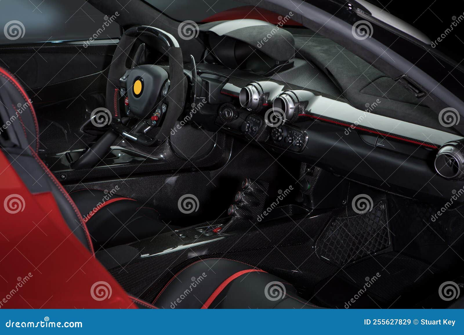 Wallpaper #ZWgVGZMBSpphPi3-iRVy265 Ferrari Laferrari Interior Showing Dashboard Steering Wheel Stock