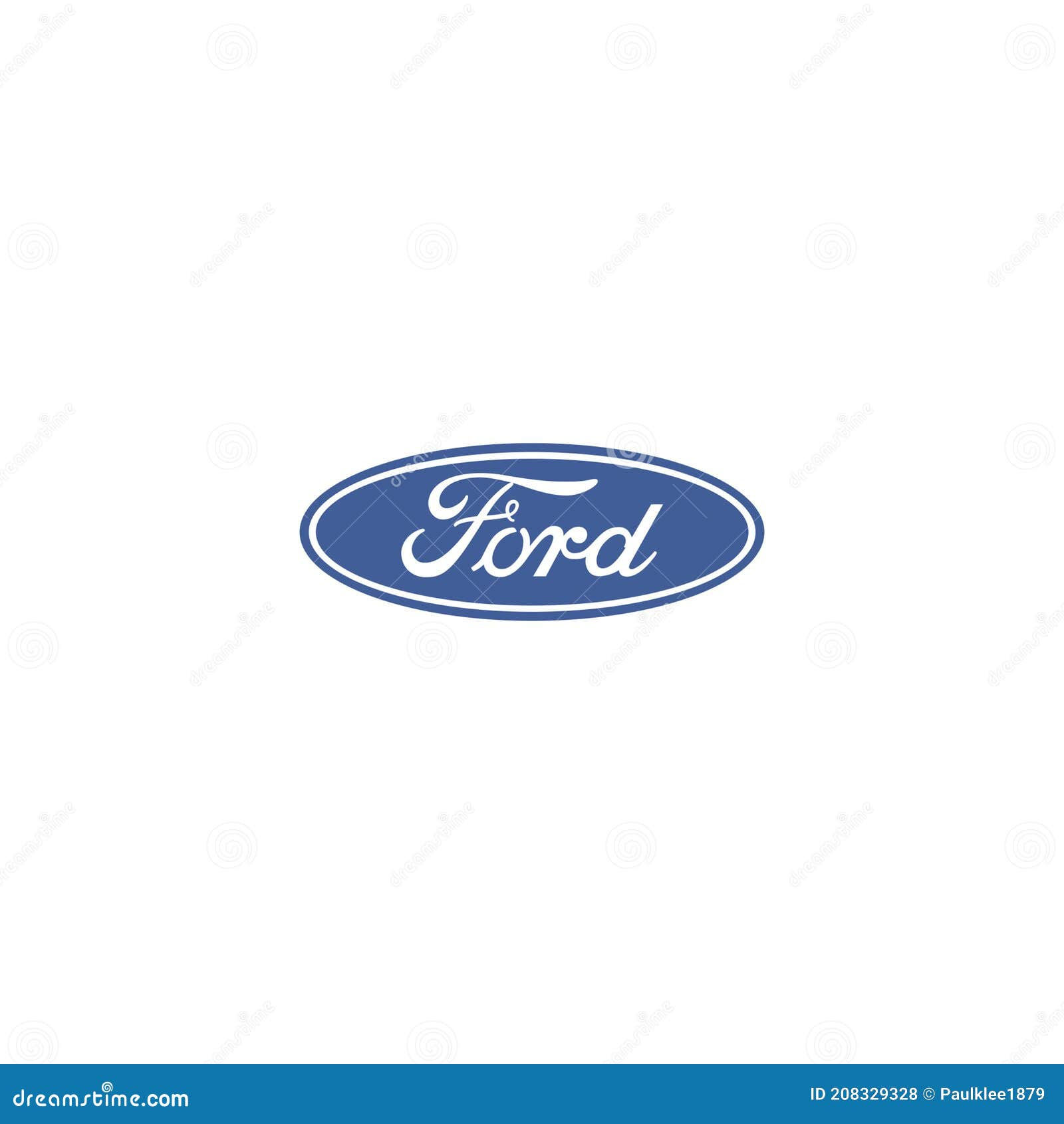 Wallpaper #tWck9pIBSpphPi3-9oKX34 Ford Logo Editorial Illustrative on White Background Editorial Stock