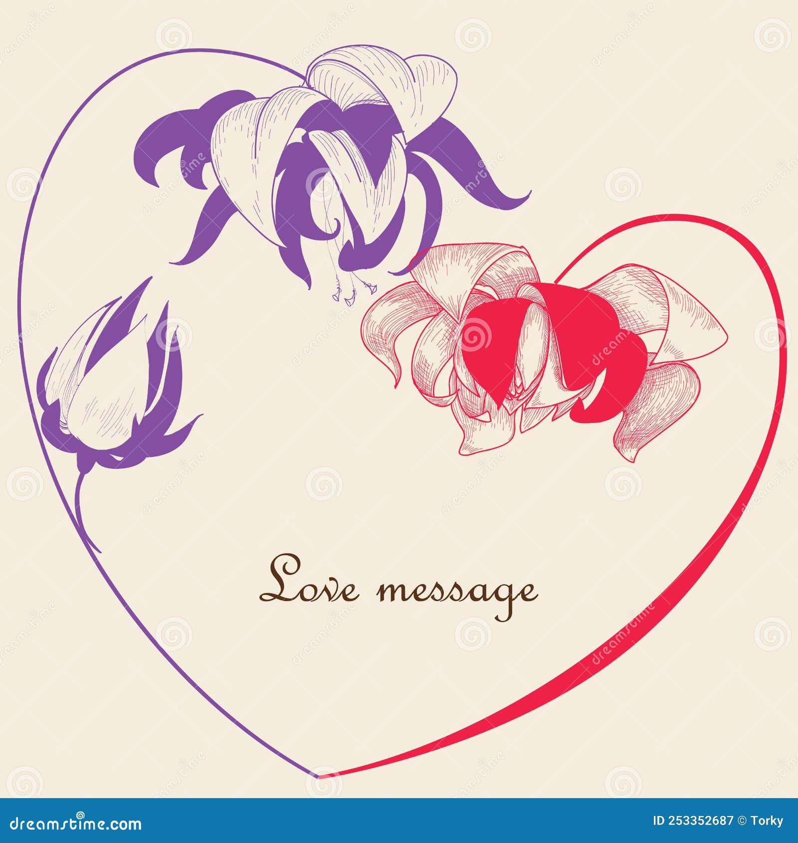 Wallpaper #12eRAJMBSpphPi3-GKYv261 Floral Heart Design Elements Hand Drawn Stock Vector Illustration of