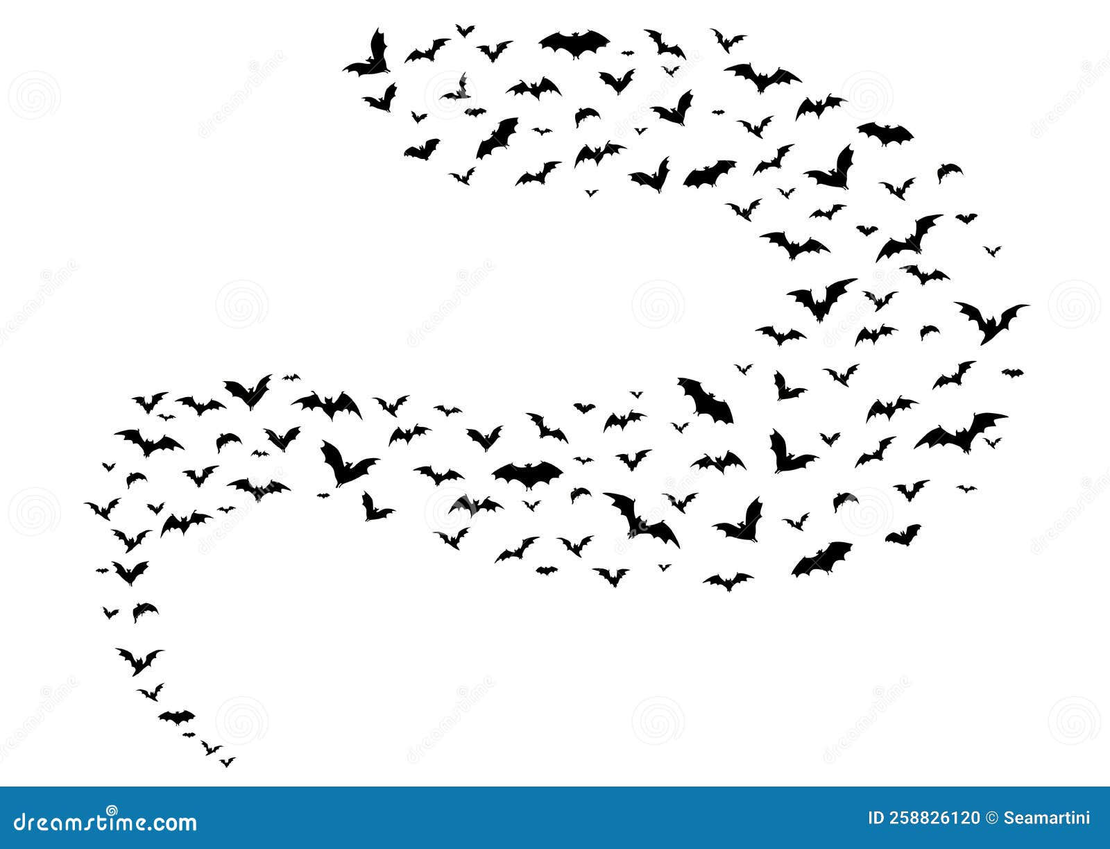 Wallpaper #xaVnOJMBVBiSkHCaAI0C346 Flying Halloween Bats Isolated Black Silhouettes Stock Vector