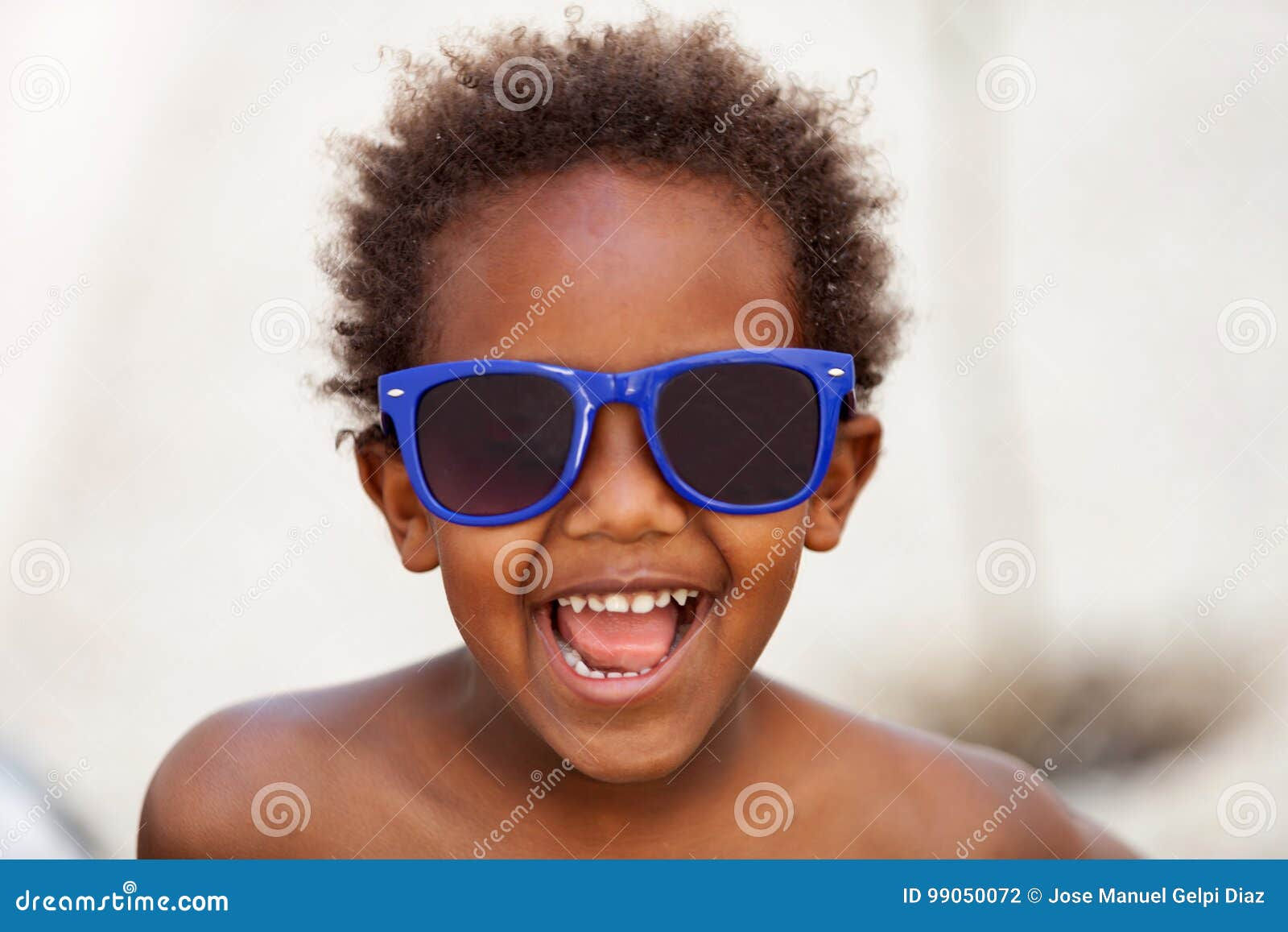 Wallpaper #oPRpOpMBKFX8bn3ru3gp106 Funny Afro American Kid with Blue Sunglasses Stock Photo Image of