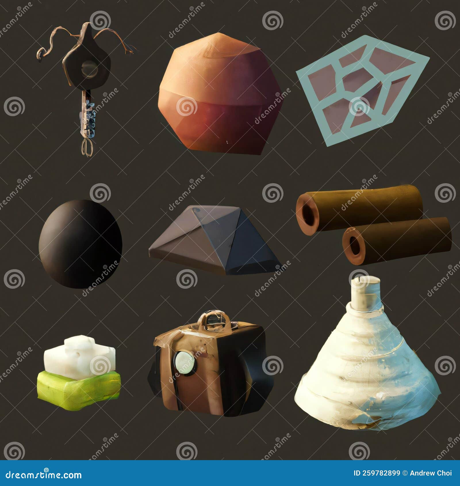 Wallpaper #_Gep6ZIBSpphPi3-WkJU206 Fantasy Earth Element Objects Assets for Video Games and Rpg Style