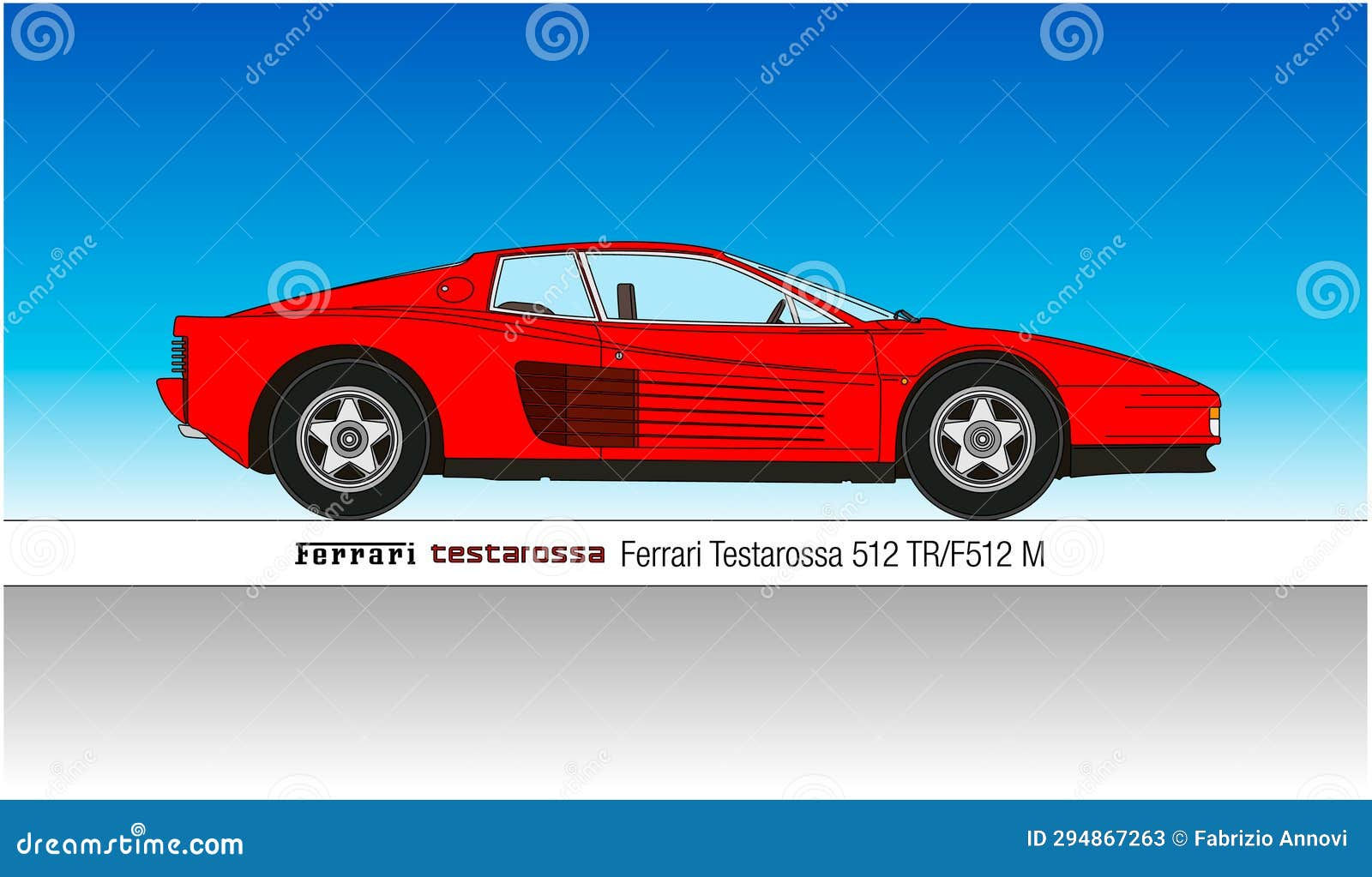Wallpaper #6Xc-KJMB-pgBXx60M6kr56 Ferrari Testarossa 512 Vintage Super Car Italian Design Coloured