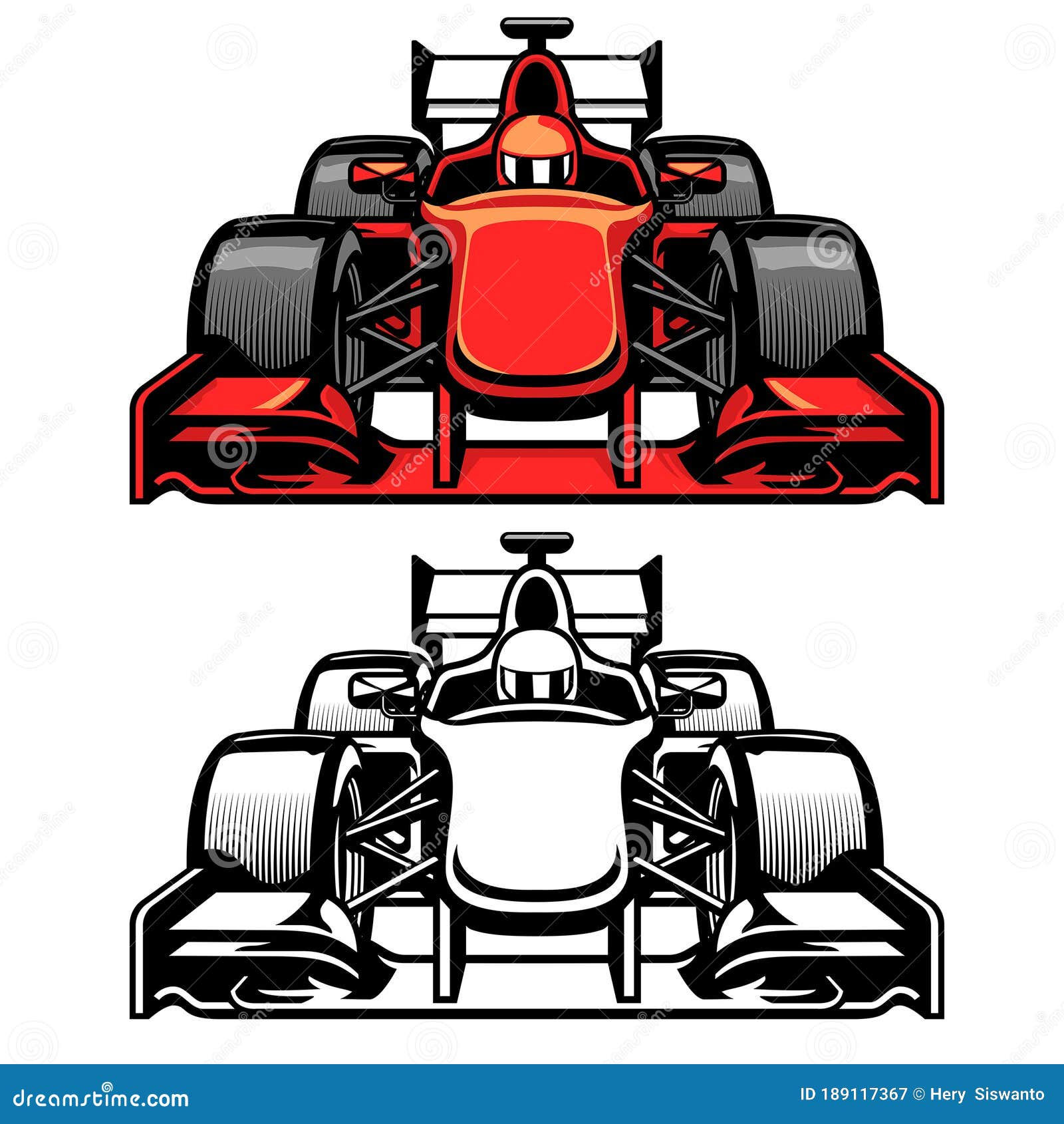 Wallpaper #omepDZMBSpphPi3-A-Z6196 Formula Car Race Front Side View Stock Vector Illustration of