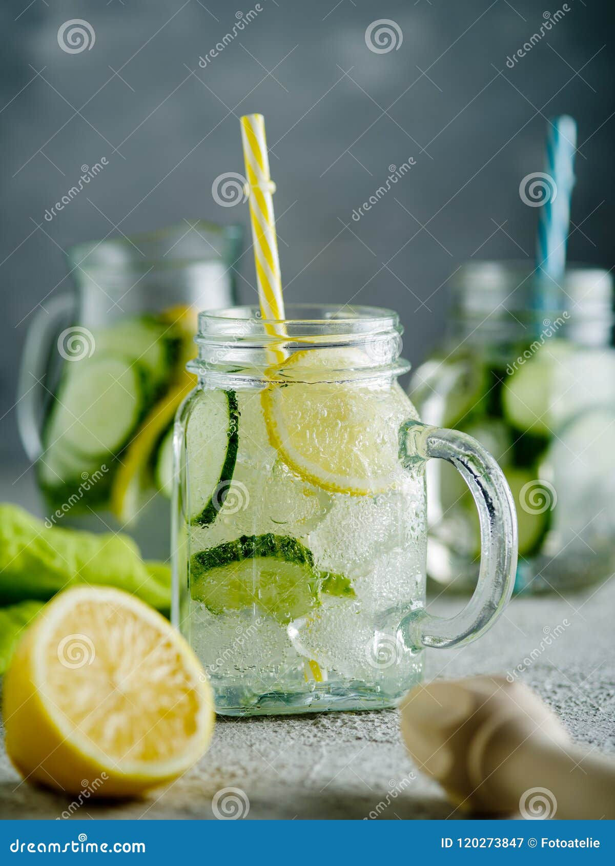 Wallpaper #4WcM6pIBSpphPi3-bkQ1243 Fresh Summer Drink Healthy Detox Fizzy Lemonade with Lemon and Stock