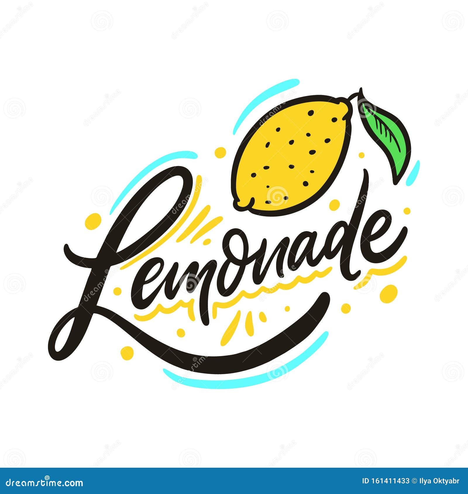 Wallpaper #3mcEEpMBSpphPi3-A_nF100 Lemonade Sign Hand Drawn Vector Lettering Phrase Cartoon Style Stock