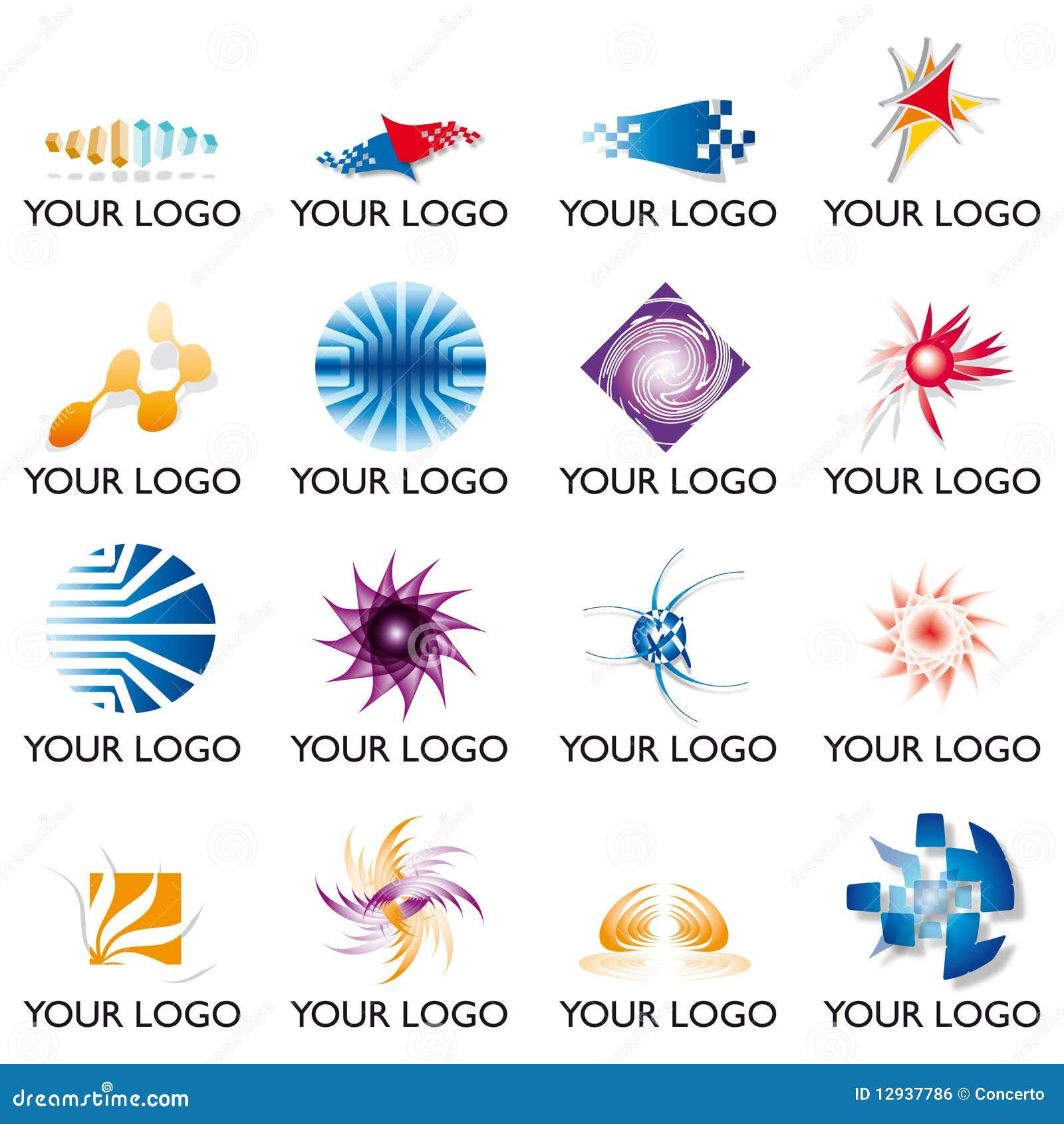 Wallpaper #uGdr8ZIBSpphPi3-MmsY95 Logo Elements 02 Stock Vector Illustration of Communication 12937786