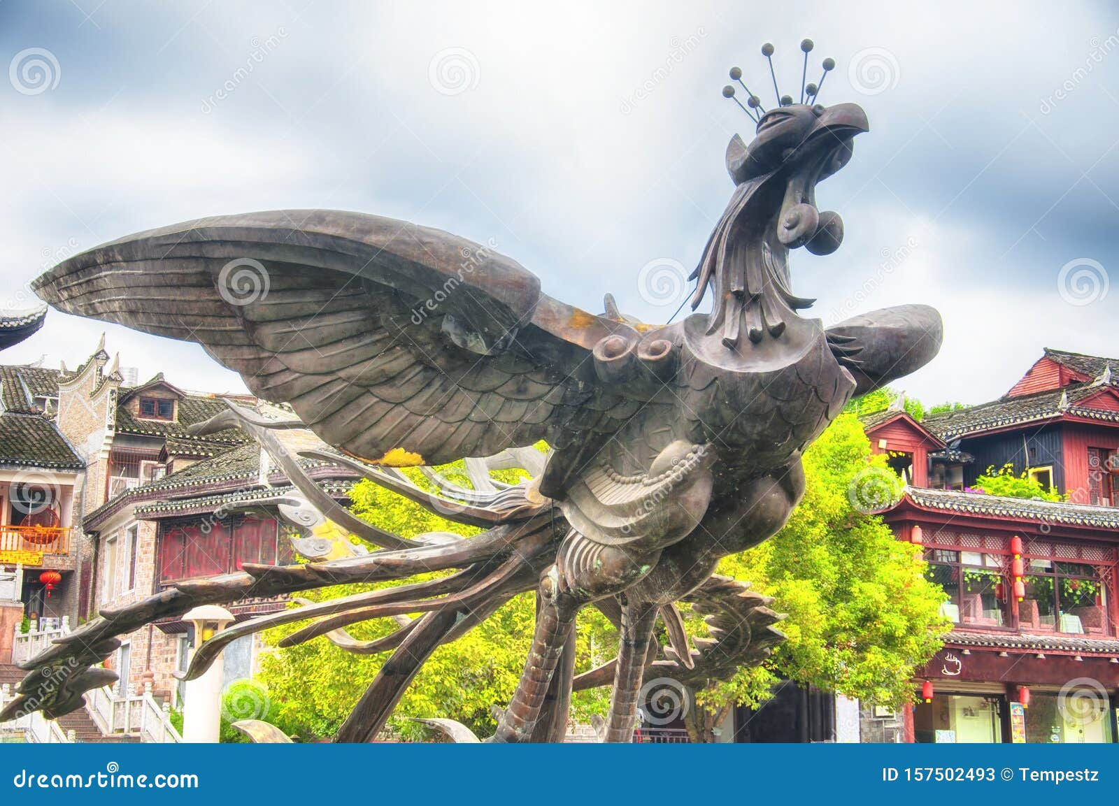 Wallpaper #DSYlmZcBNyflpn9rAYjL74 Fenghuang or Phoenix Statue China Editorial Stock Photo Image of