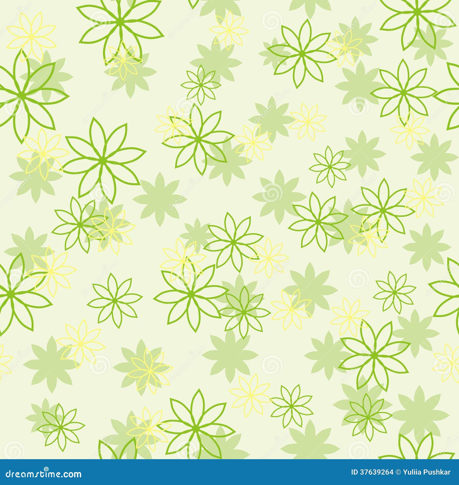 Wallpaper #vzMjM5MBcgDP3FvJIKmd41 Light Green Flower Pattern Stock Vector Illustration of Daisy 37639264