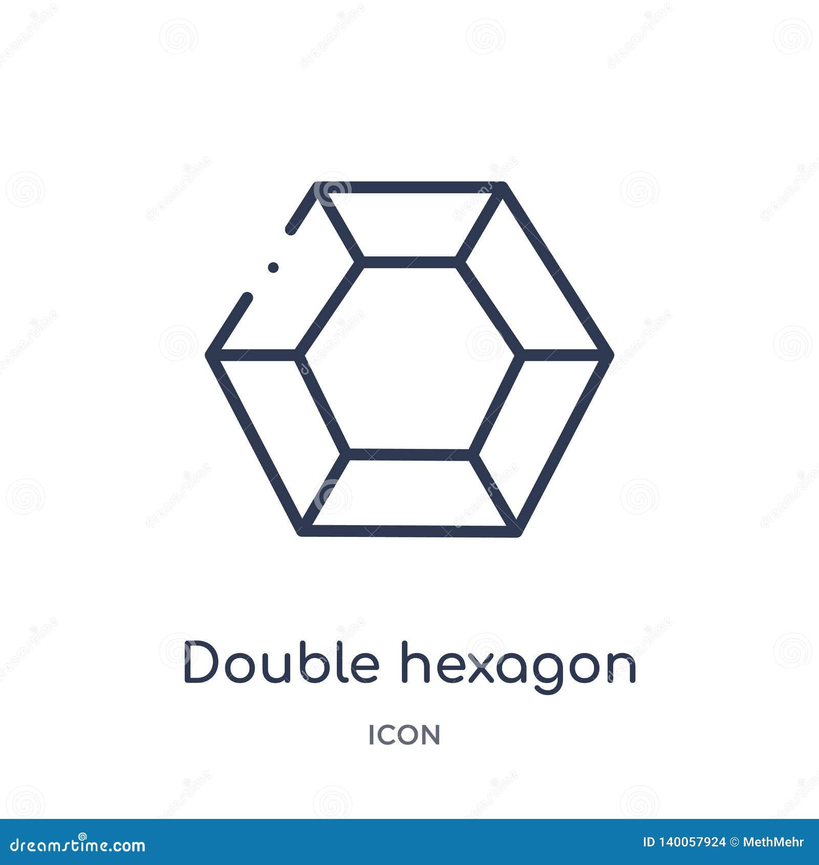 Wallpaper #5x2PLJMBlOZrFDOk38qJ187 Linear Double Hexagon of Small Triangles Icon from Geometry Outline
