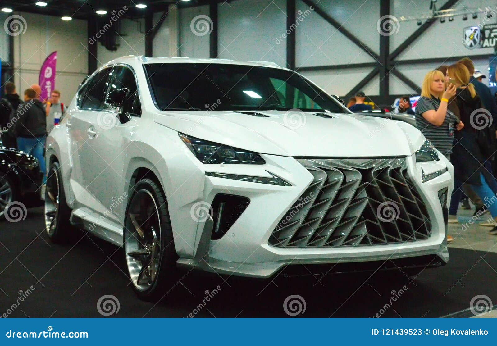 Wallpaper #tAMeY5MBpyOg8YnEDdQ251 Luxury Japanese Crossover at the Royal Auto Show Editorial Stock Photo