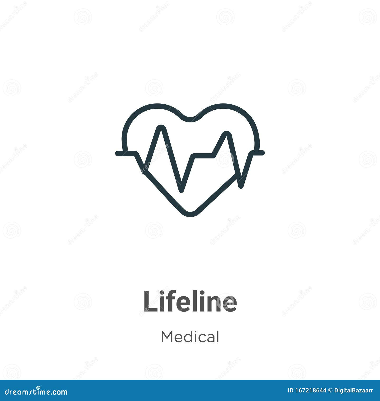 Wallpaper #uKXtNpMBVBiSkHCasorN230 Lifeline Outline Vector Icon Thin Line Black Lifeline Icon Flat