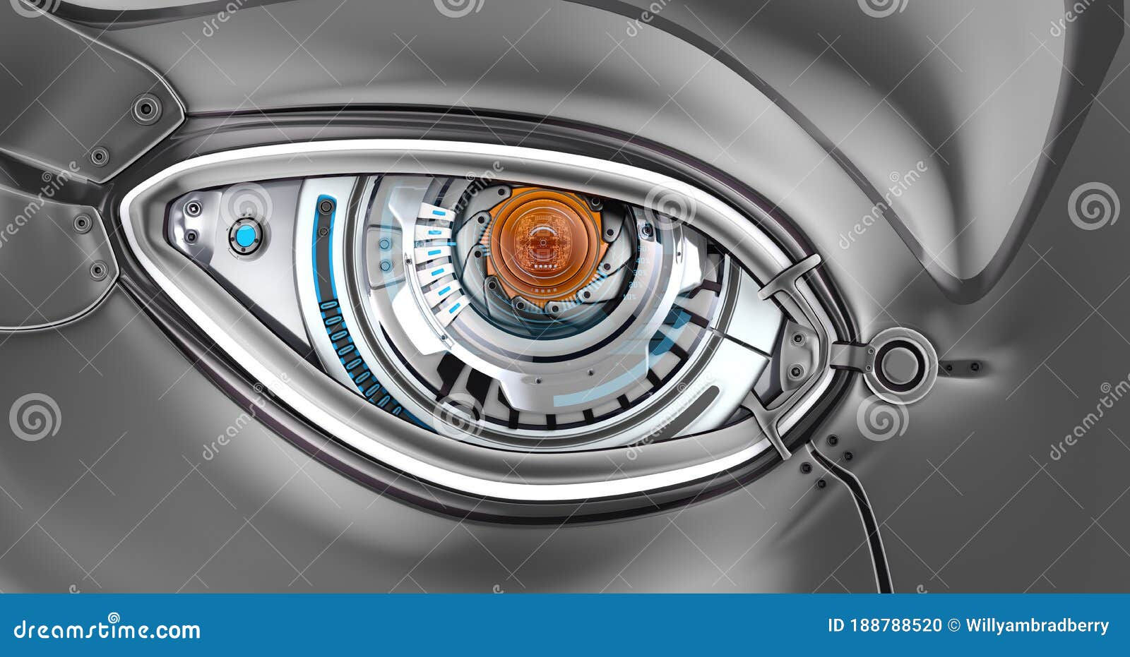Wallpaper #vWdm9pIBSpphPi3-zYNc69 Robotic Eye Digital Model Closeup Stock Illustration Illustration of