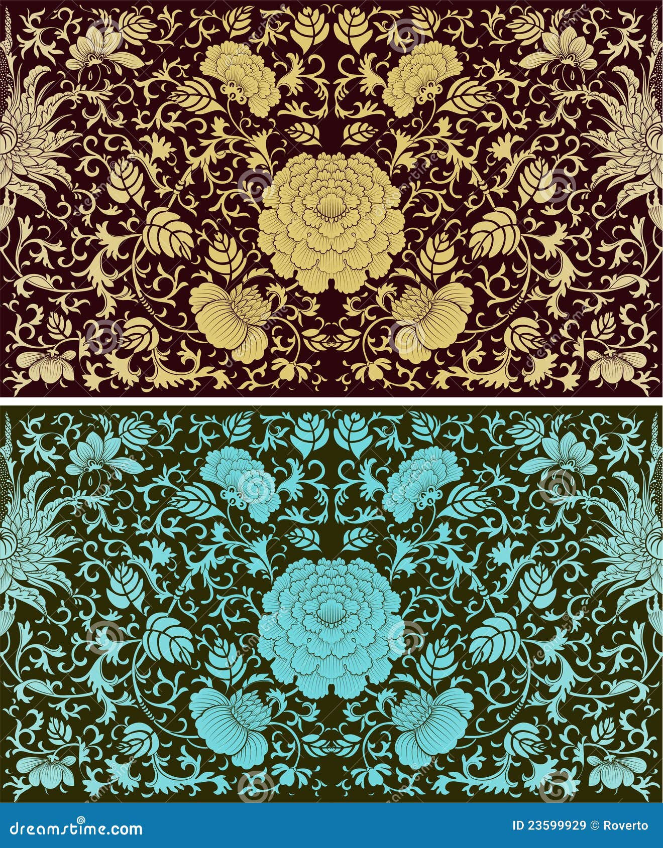 Wallpaper #9f5a4 Premium Vector Retro Seamless Background Pattern