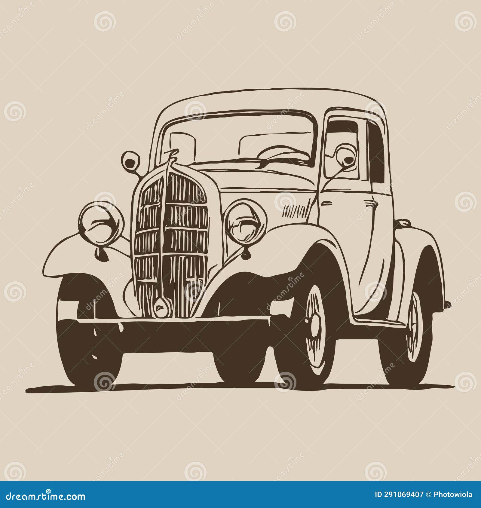 Wallpaper #GGfAC5MBSpphPi3-iNun279 Retro Car Silhouette Line Art Stock Illustration Illustration of