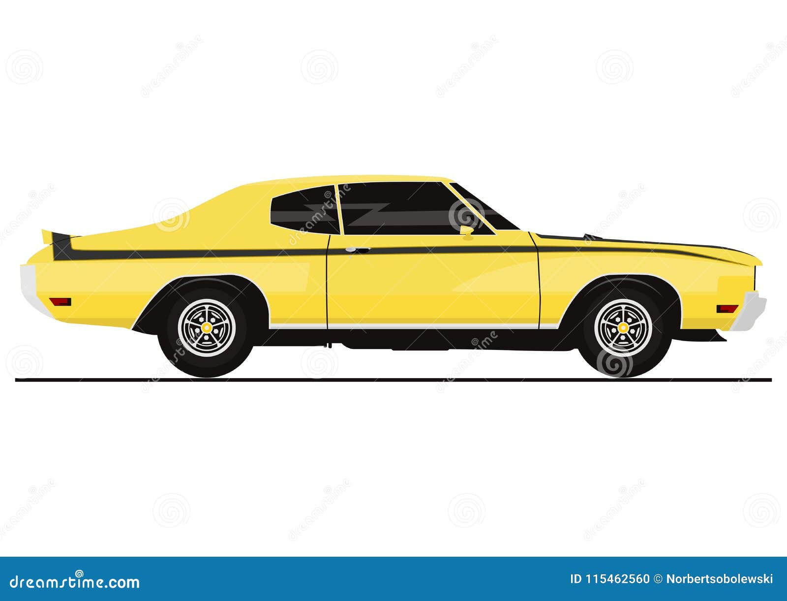 Wallpaper #x6eqMpMBlSzal8H1Cduk209 Retro Muscle Car Stock Vector Illustration of Competition 115462560