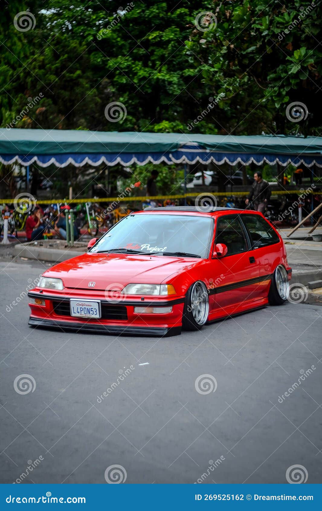 Wallpaper #DWfYDJMBSpphPi3-3-HS350 Red Honda Civic Si Ef Hatchback on the Car Modification Show Editorial