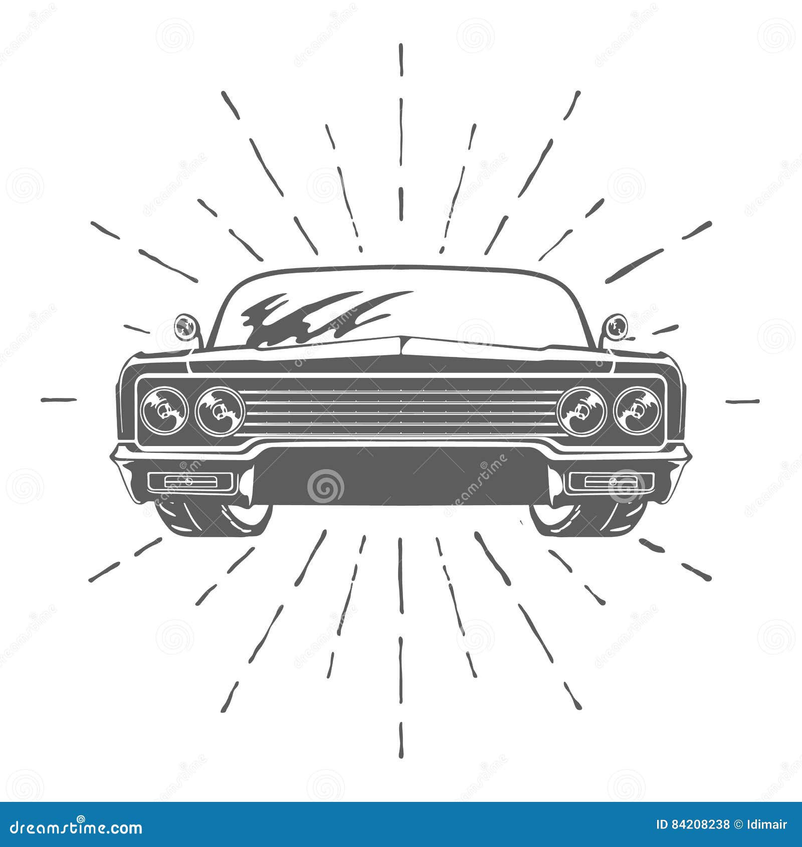 Wallpaper #GGfAC5MBSpphPi3-iNun266 Retro Car Isolated on White Background Vector Stock Vector