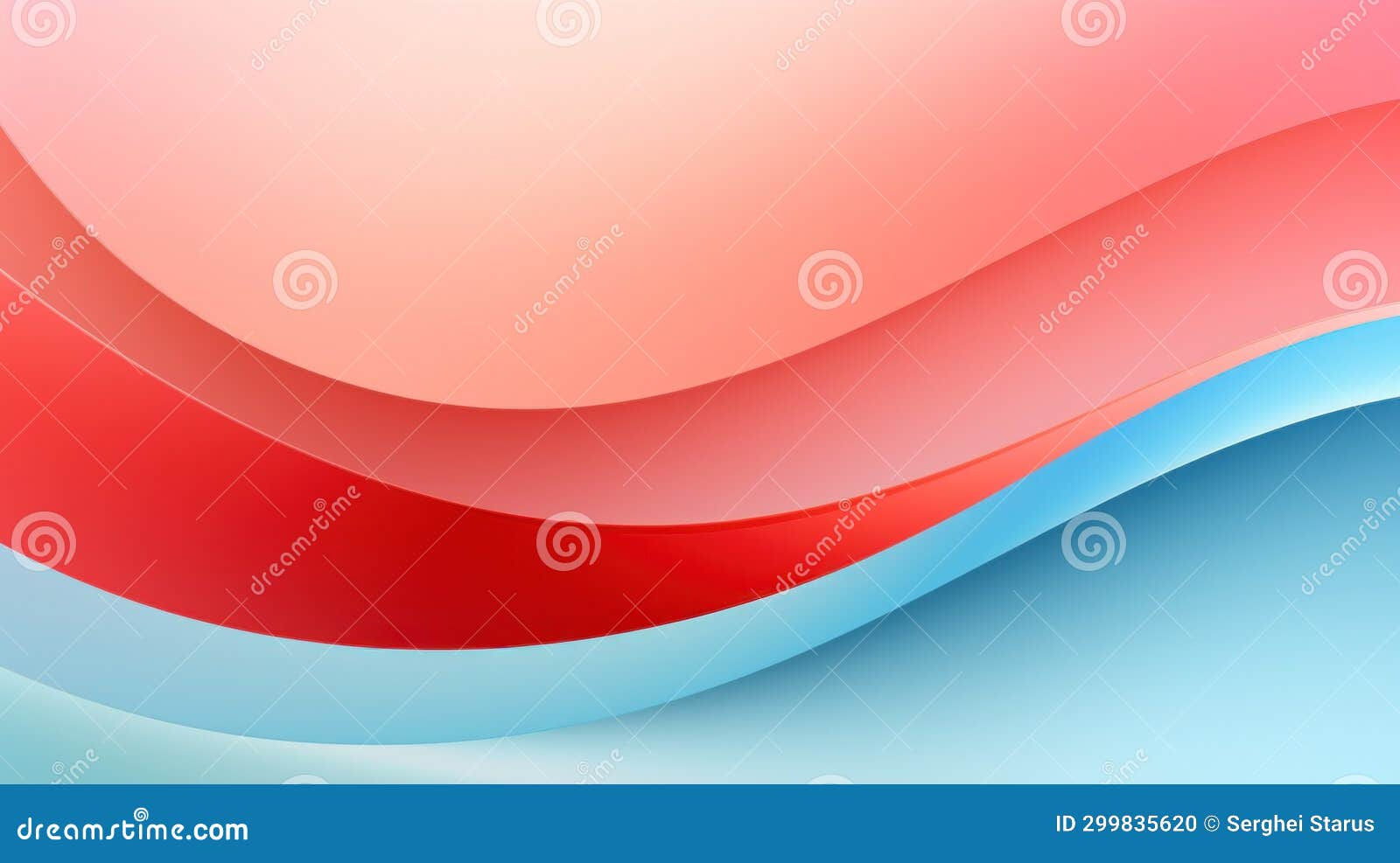 Wallpaper #ax0OLZMBlOZrFDOkns6e160 A Red and Blue Abstract Background with Waves AI Stock Illustration
