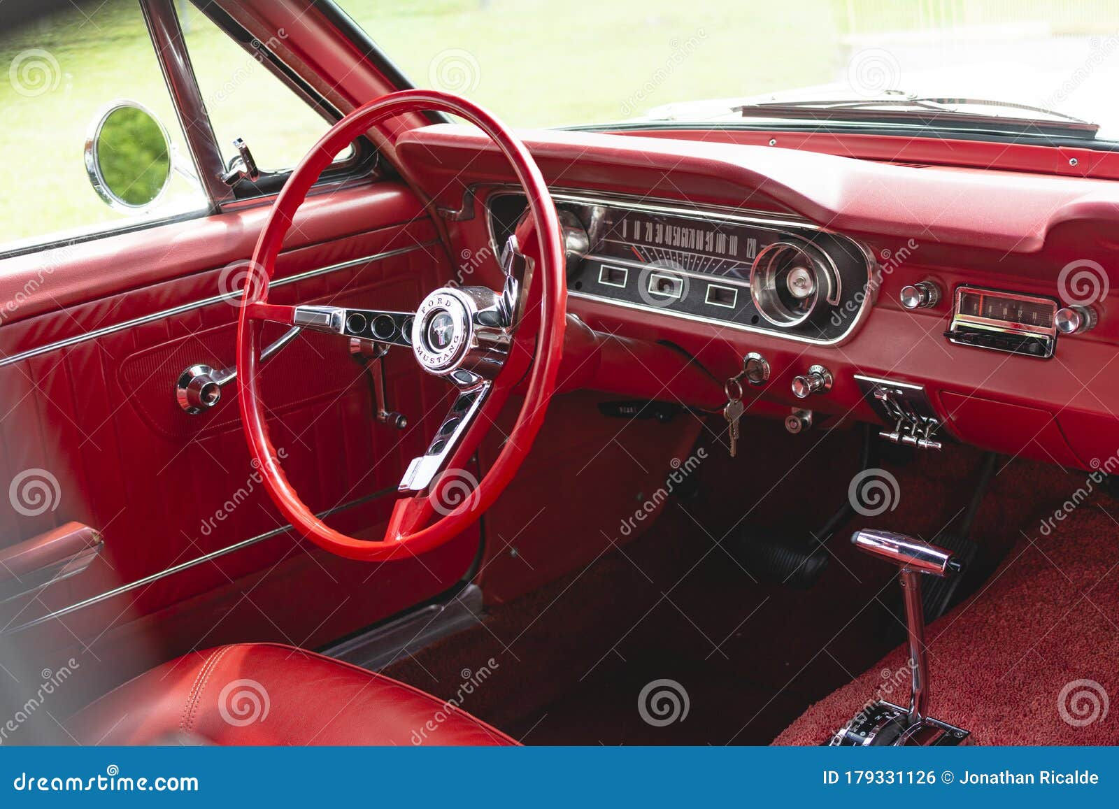 Wallpaper #7xmZF48BtGB6xQ7852843 Red Interior of 65 Ford Mustang Convertible Editorial Photo Image of