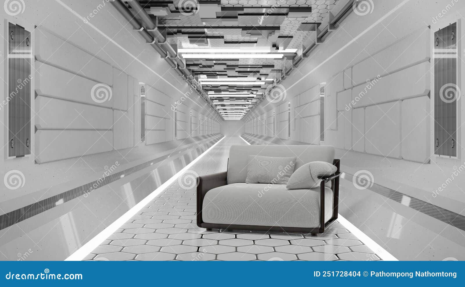 Wallpaper #NWegBpMBSpphPi3-J8JF428 Retroscena Astratto Sci Fi Gate Tunnel Spazio Futuristico Moderno